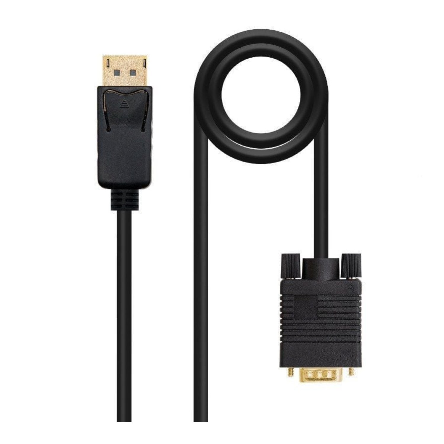 Nanocable · Cable DisplayPort a VGA · 2m · Negro