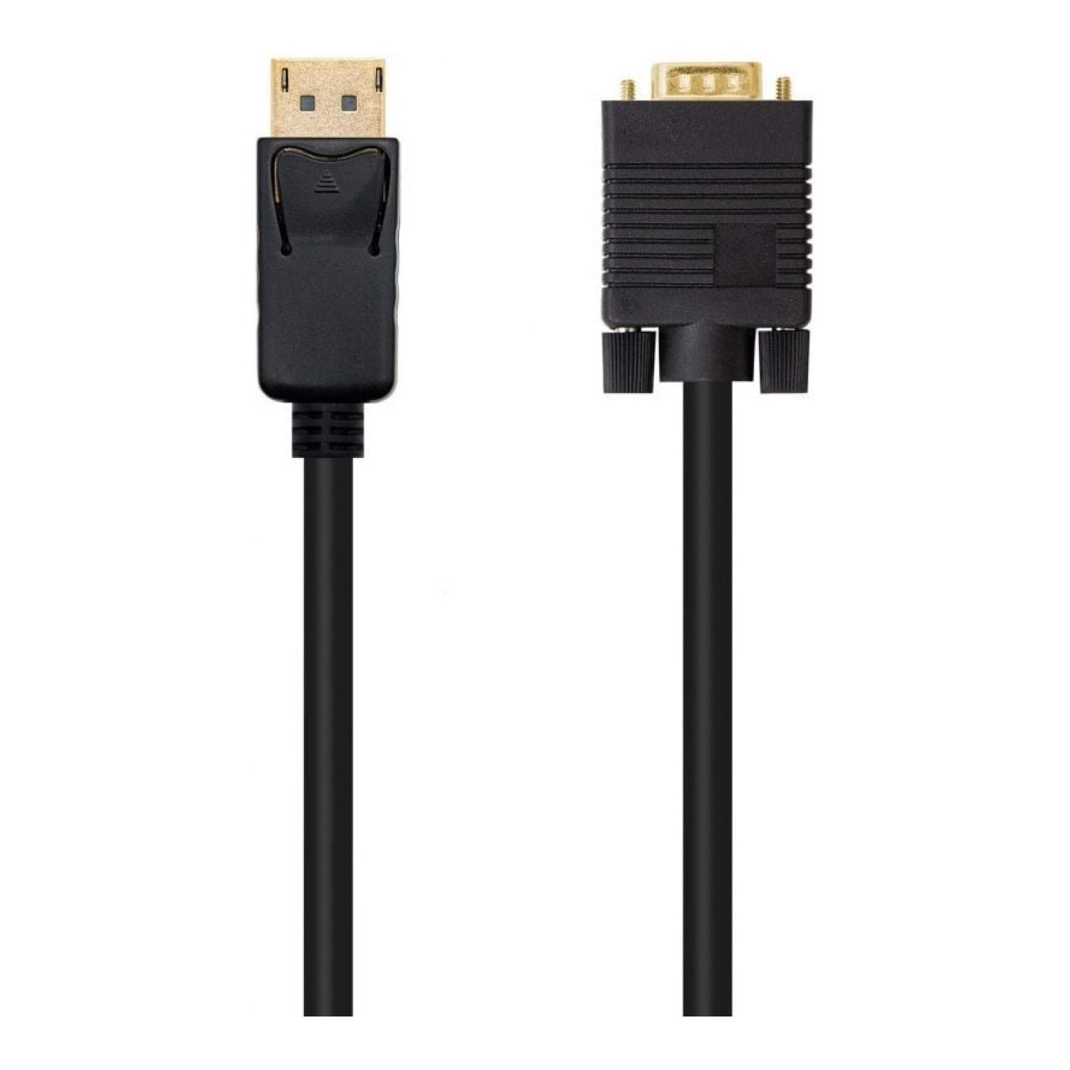 Nanocable · Cable DisplayPort a VGA · 2m · Negro
