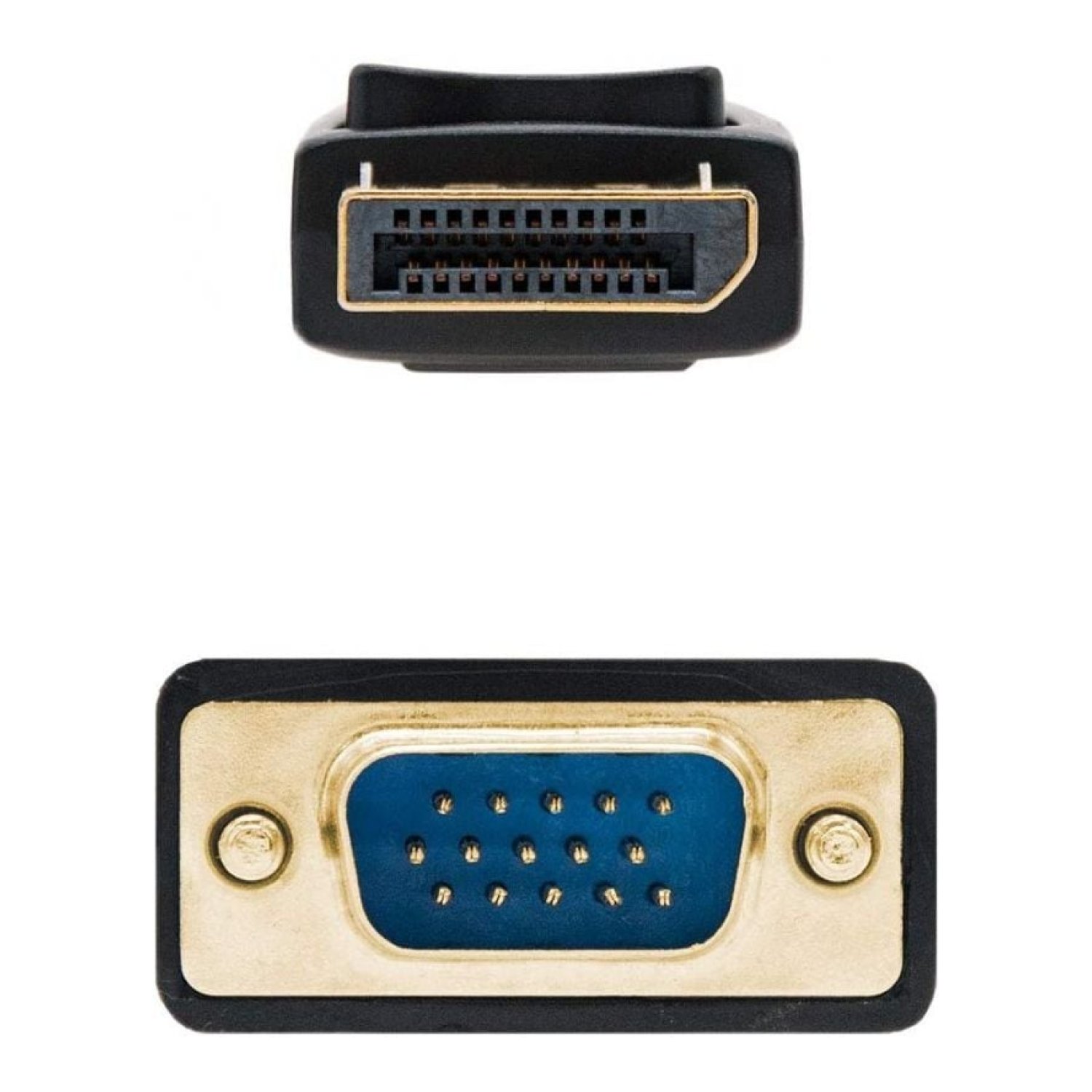 Nanocable · Cable DisplayPort a VGA · 2m · Negro