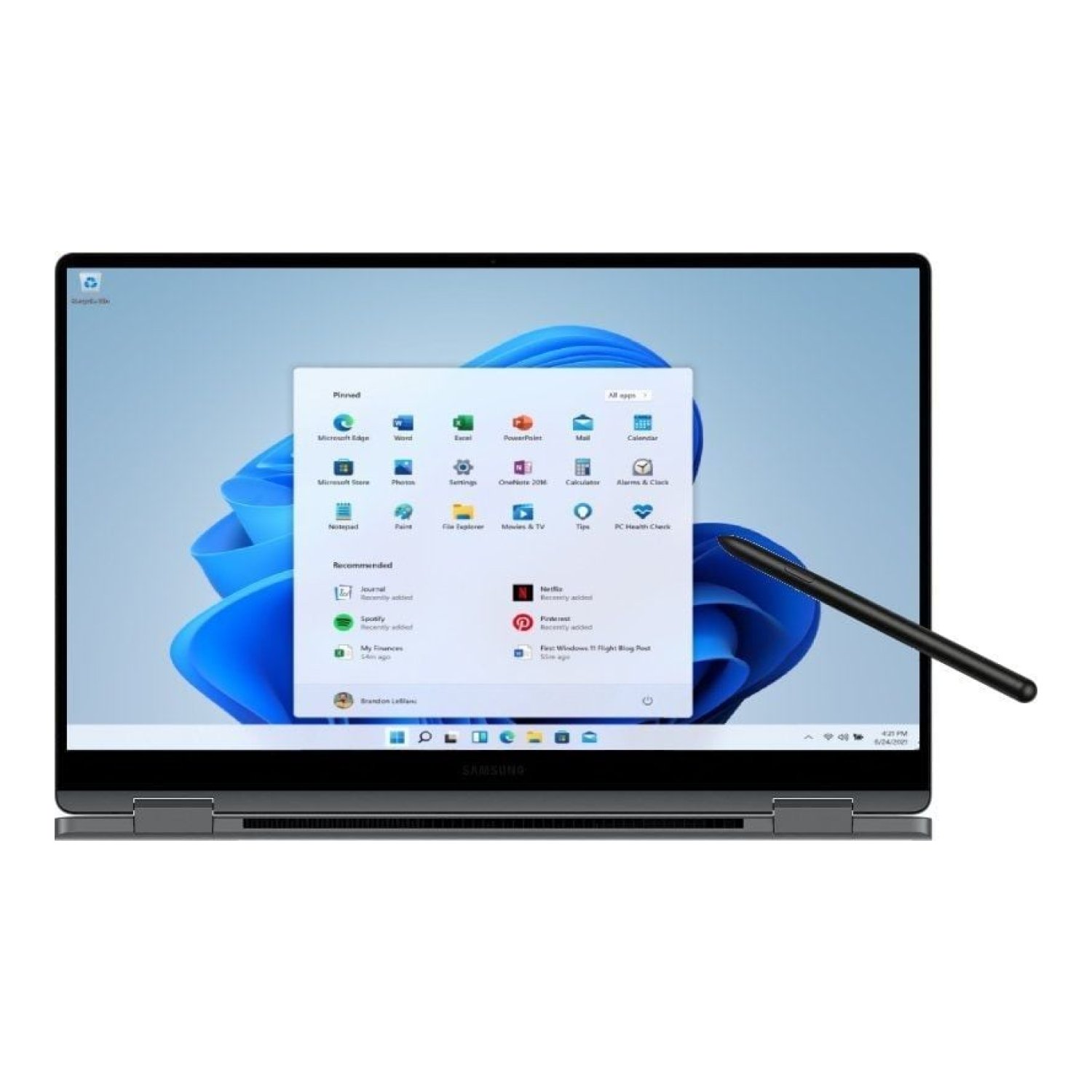 Samsung Galaxy Book5 360 · 15,6" Táctil Convertible · Intel Core Ultra 5 · 16GB · 512GB SSD · Win11 Pro