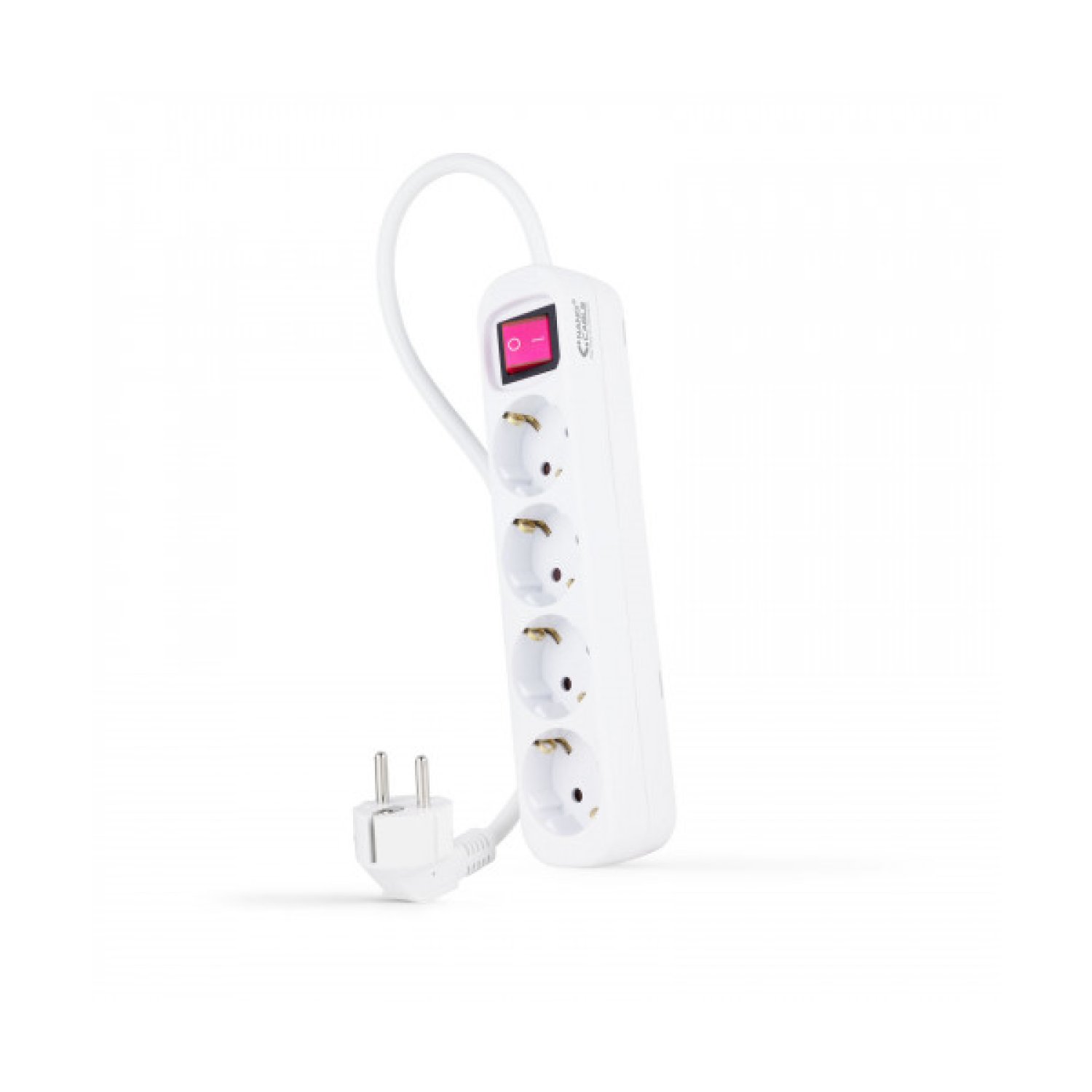 Nanocable · Regleta 4 Tomas · Cable 1,4m · Blanca