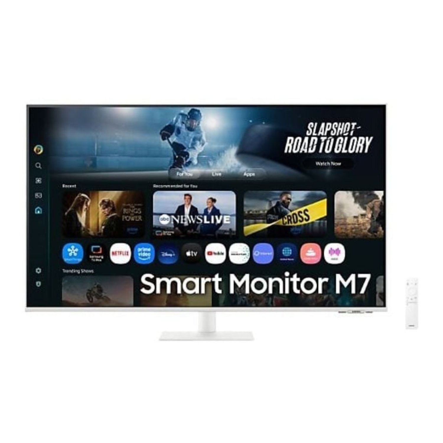 Samsung M7 · Smart Monitor 32" · 4K · Smart TV · Blanco