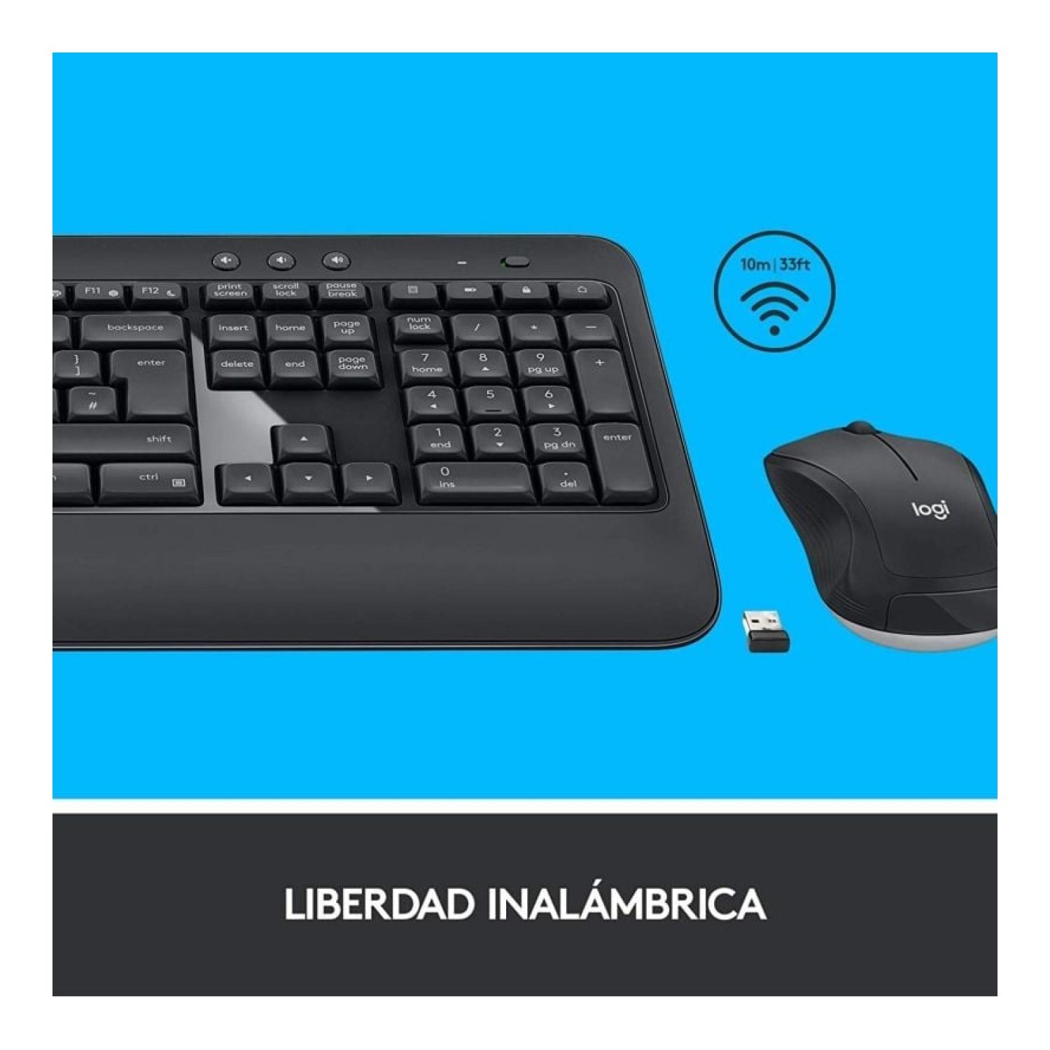 Logitech MK540 · Teclado y Ratón Inalámbrico · Advanced