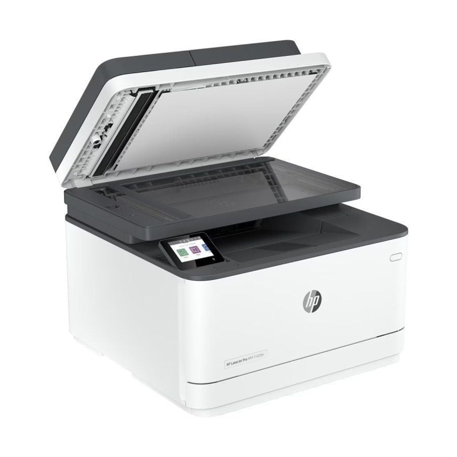 HP LaserJet Pro 3102FDN · Multifunción Láser Monocromo · Fax · Dúplex · Blanca