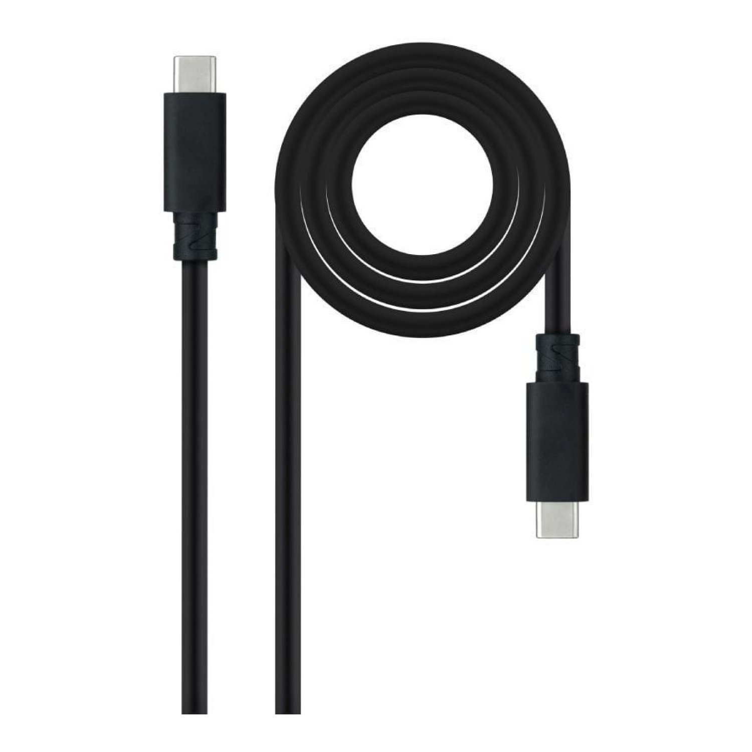 Nanocable · USB 3.2 Tipo-C · 20Gbps · 100W · 3m · Negro