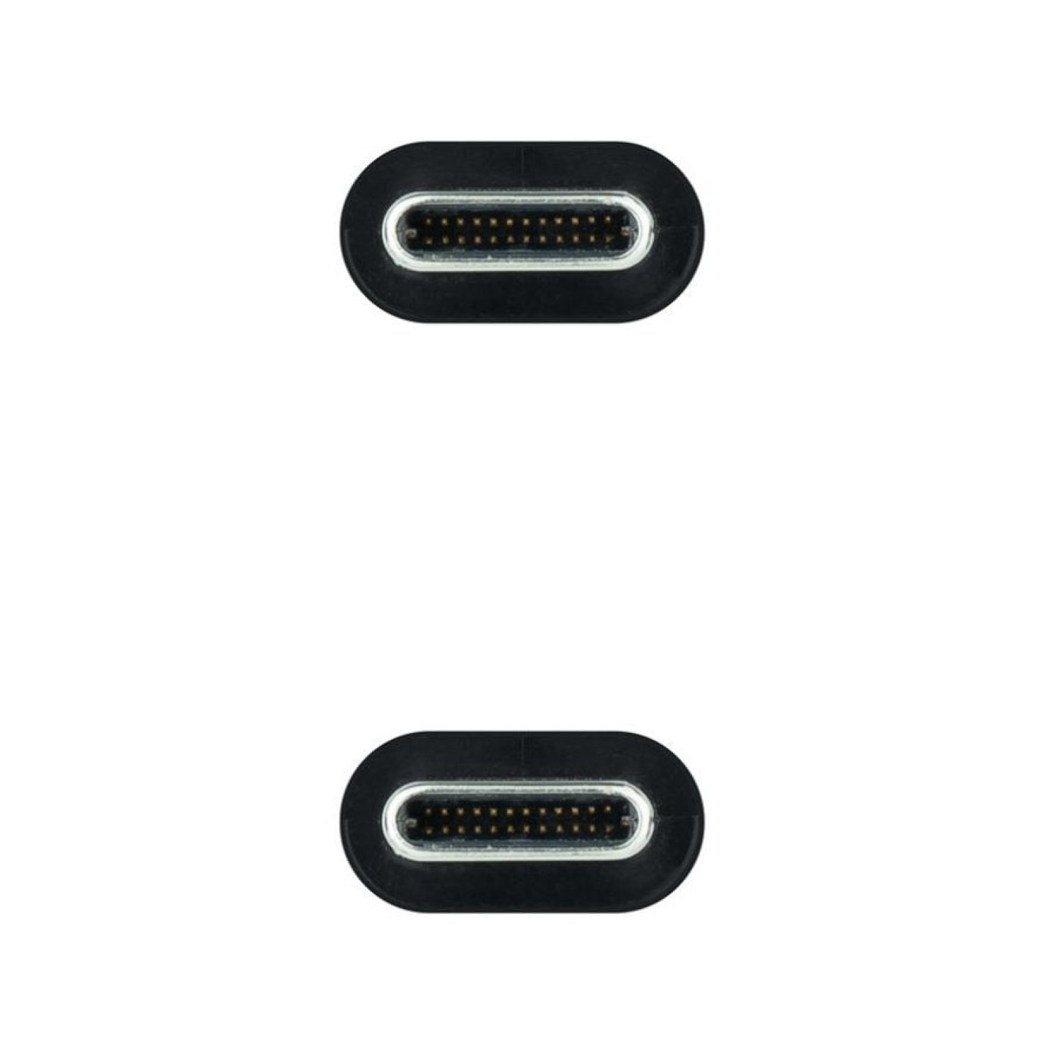 Nanocable · USB 3.2 Tipo-C · 20Gbps · 100W · 3m · Negro