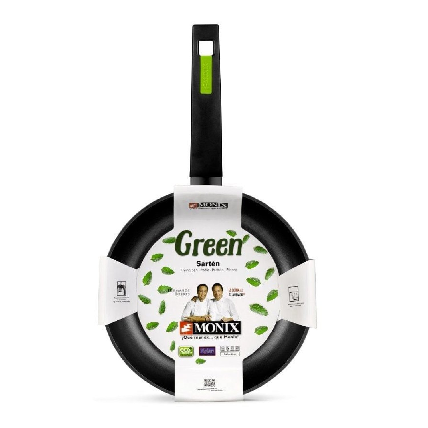 Monix Green · Sartén · Ø28cm · Aluminio forjado · Apta Inducción
