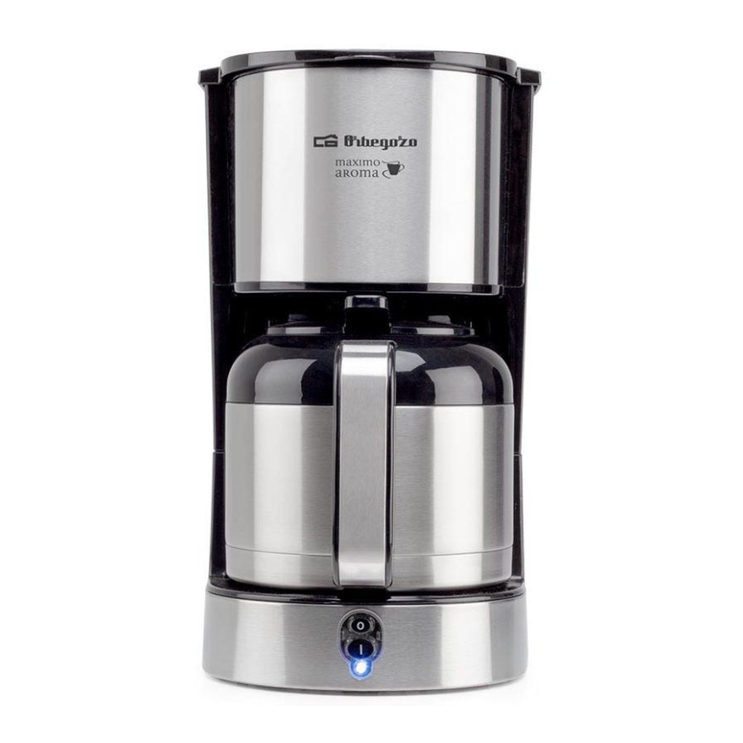 Orbegozo CG 5020 · Cafetera Goteo · 12 Tazas · Plata