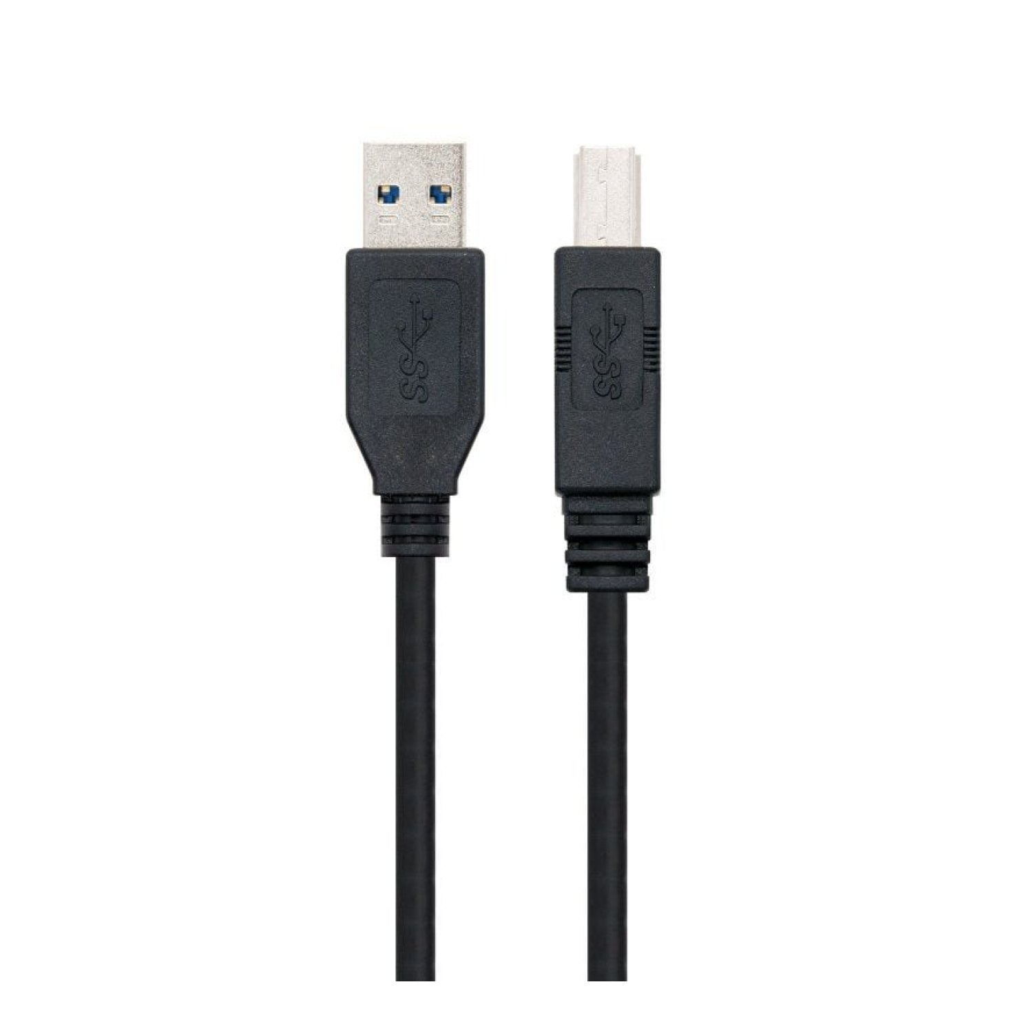 Nanocable · Cable USB 3.0 · USB Tipo-B a USB-A · 2m · Negro
