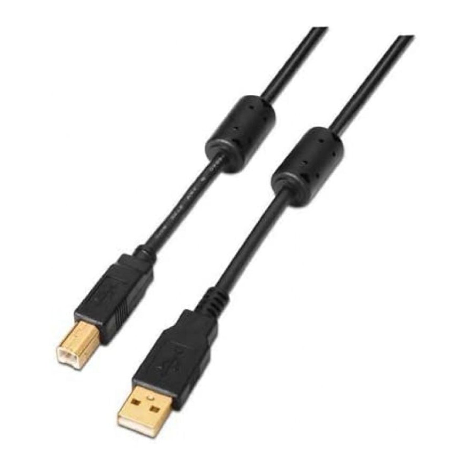 Nanocable · Cable USB 2.0 · USB-B a USB-A · 3m · Negro
