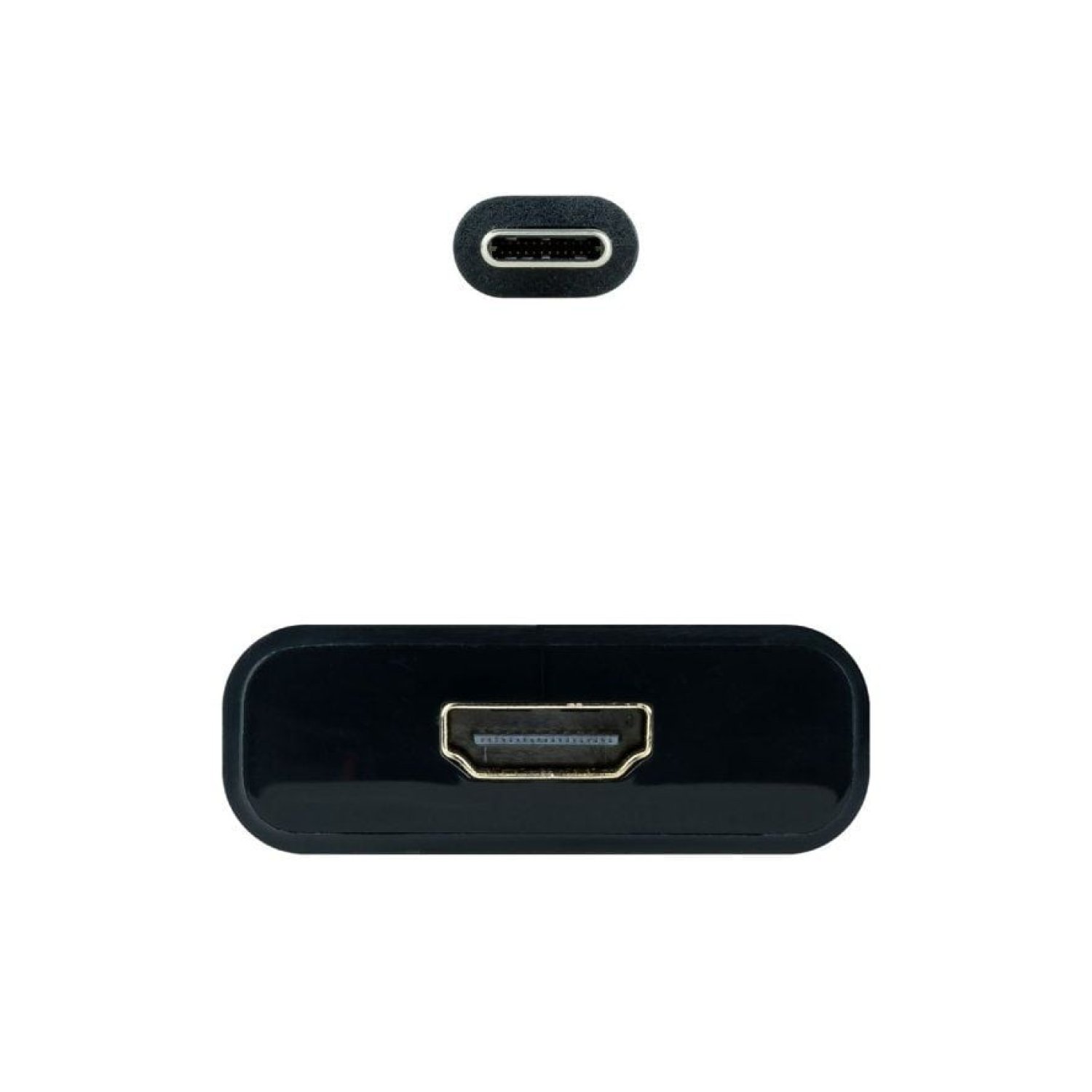 Nanocable · Conversor USB-C a HDMI · 15cm · Negro
