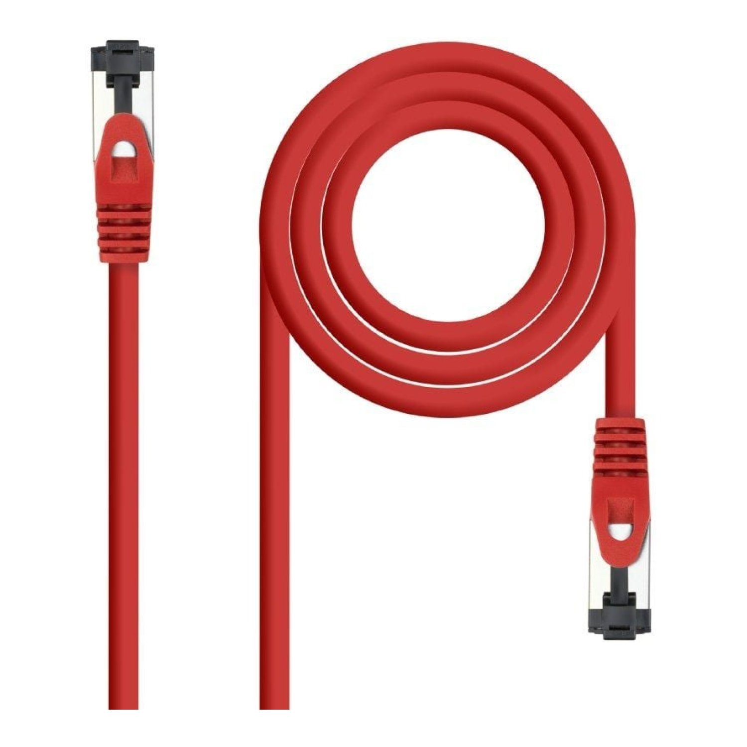 Nanocable Cable RJ45 SSTP Cat.8.1 · 1m · Rojo