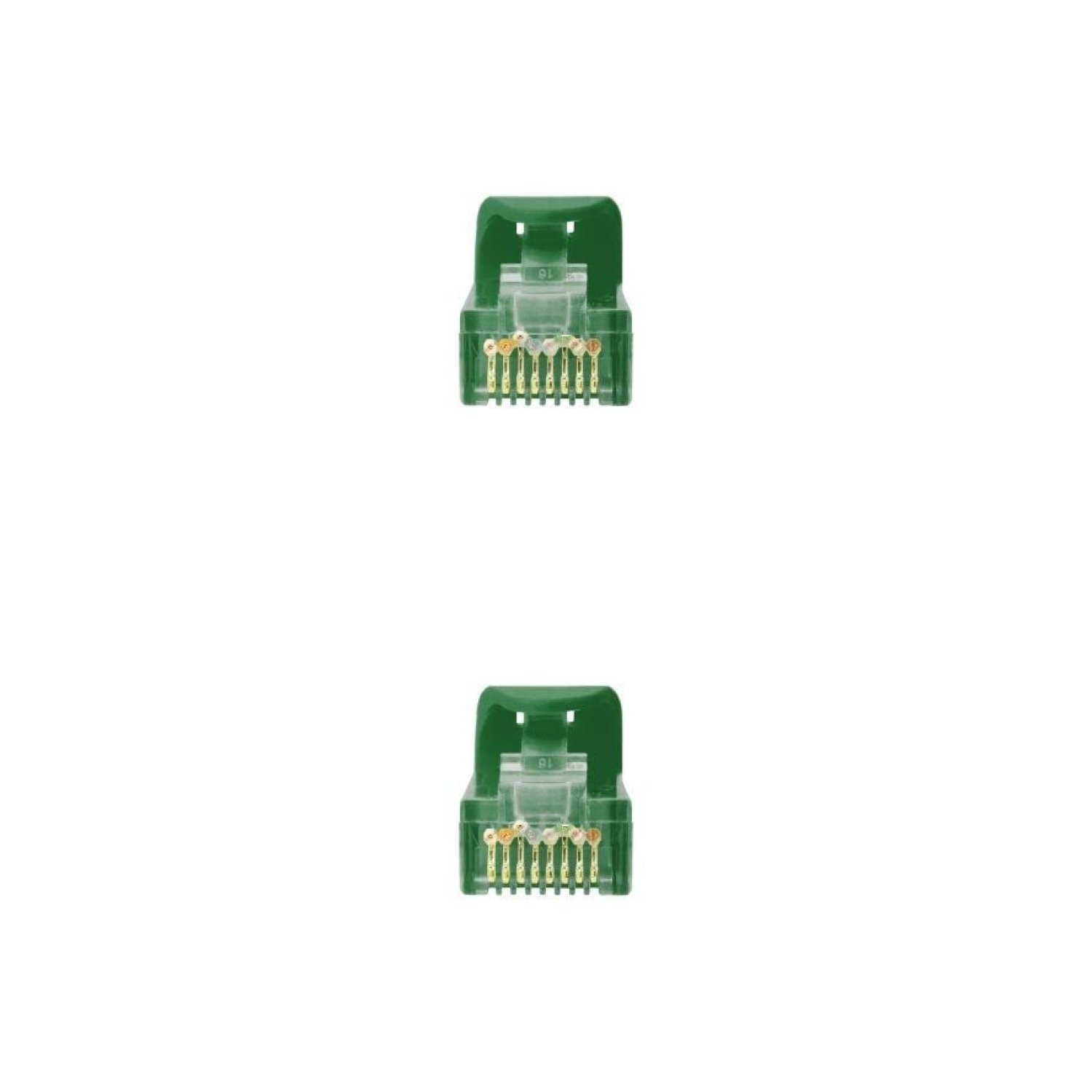 Nanocable · Cable RJ45 UTP Cat.6A · 25cm · LSZH · Verde