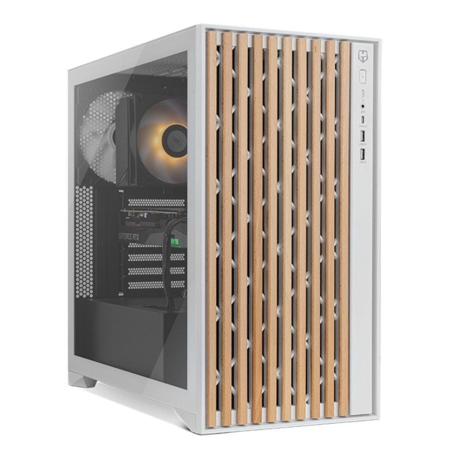 Nox Hummer Element · Caja Gaming Semitorre · ATX · Blanca