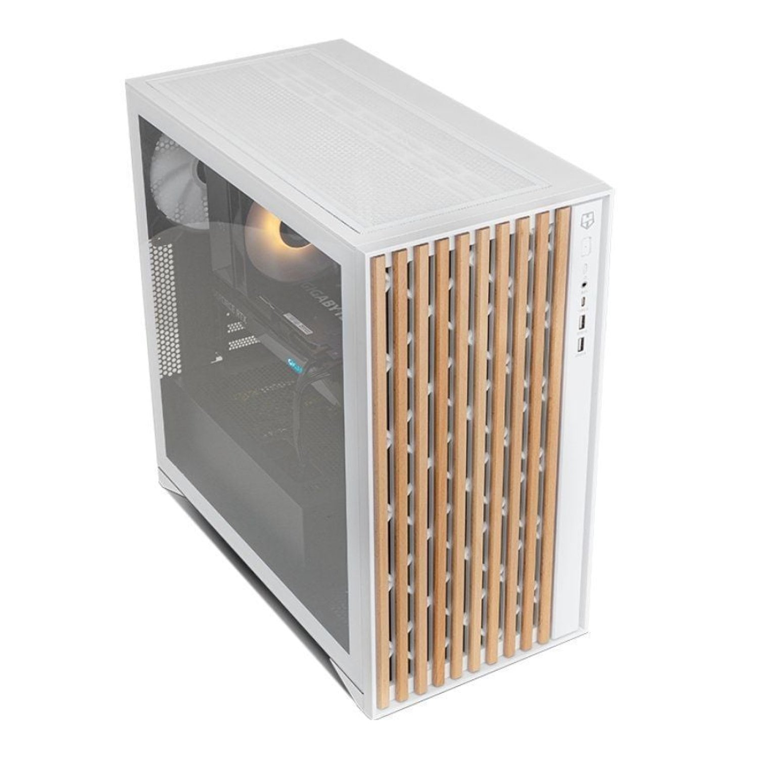 Nox Hummer Element · Caja Gaming Semitorre · ATX · Blanca