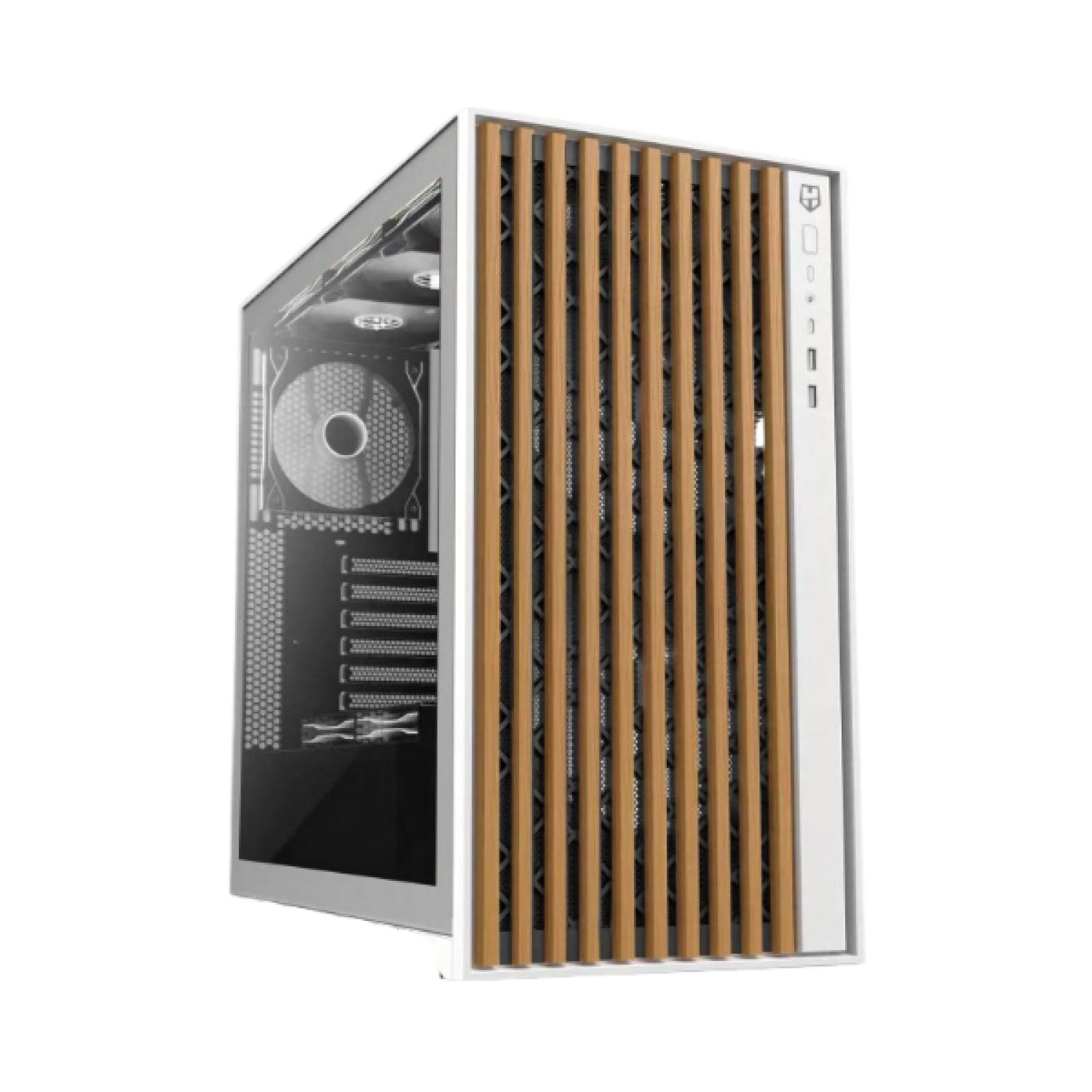 Nox Hummer Element · Caja Gaming Semitorre · ATX · Blanca