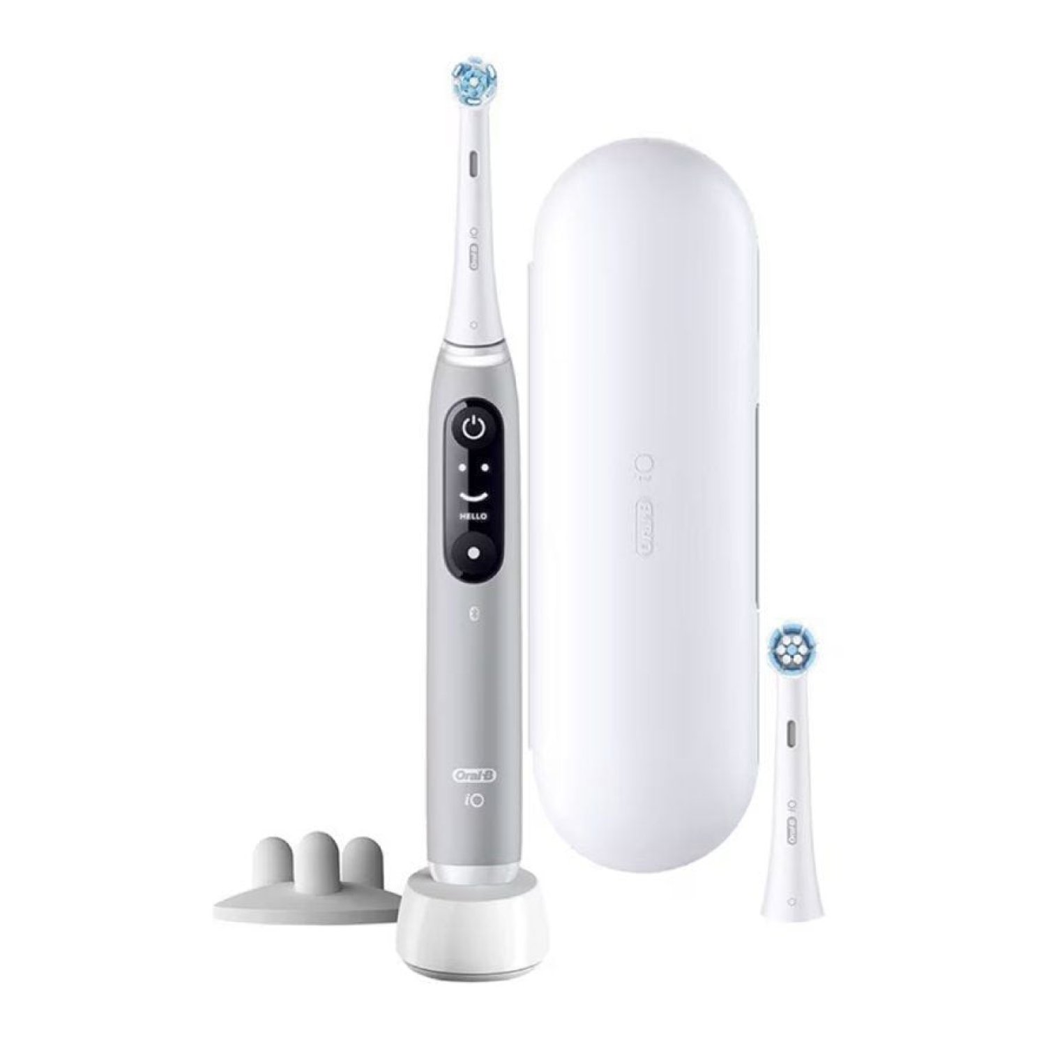Oral-B iO Serie 6S · Cepillo Dental Eléctrico · Incluye 2 Recambios · Gris