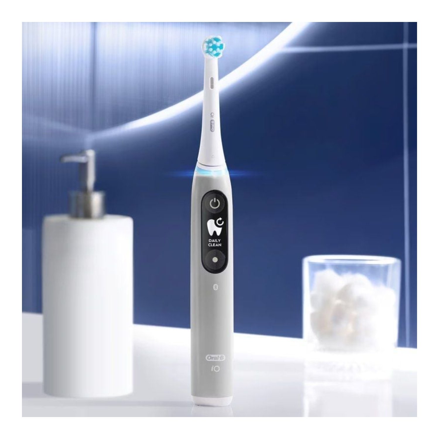 Oral-B iO Serie 6S · Cepillo Dental Eléctrico · Incluye 2 Recambios · Gris