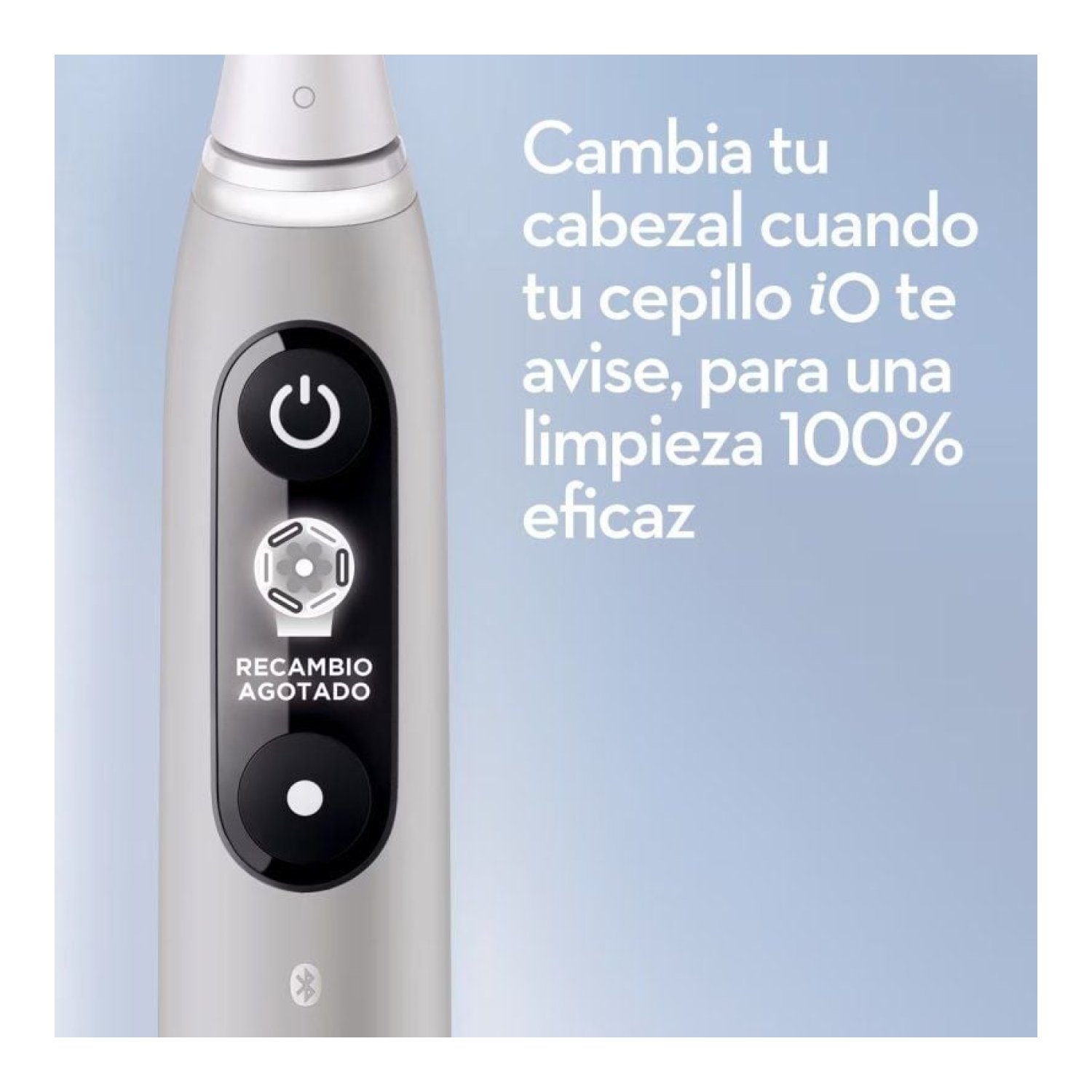 Oral-B iO Serie 6S · Cepillo Dental Eléctrico · Incluye 2 Recambios · Gris