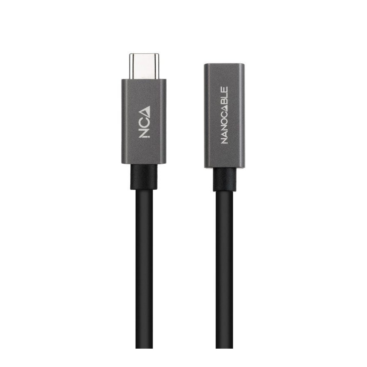 Nanocable · Alargador USB 3.2 · USB Tipo-C · 2 metros · Negro