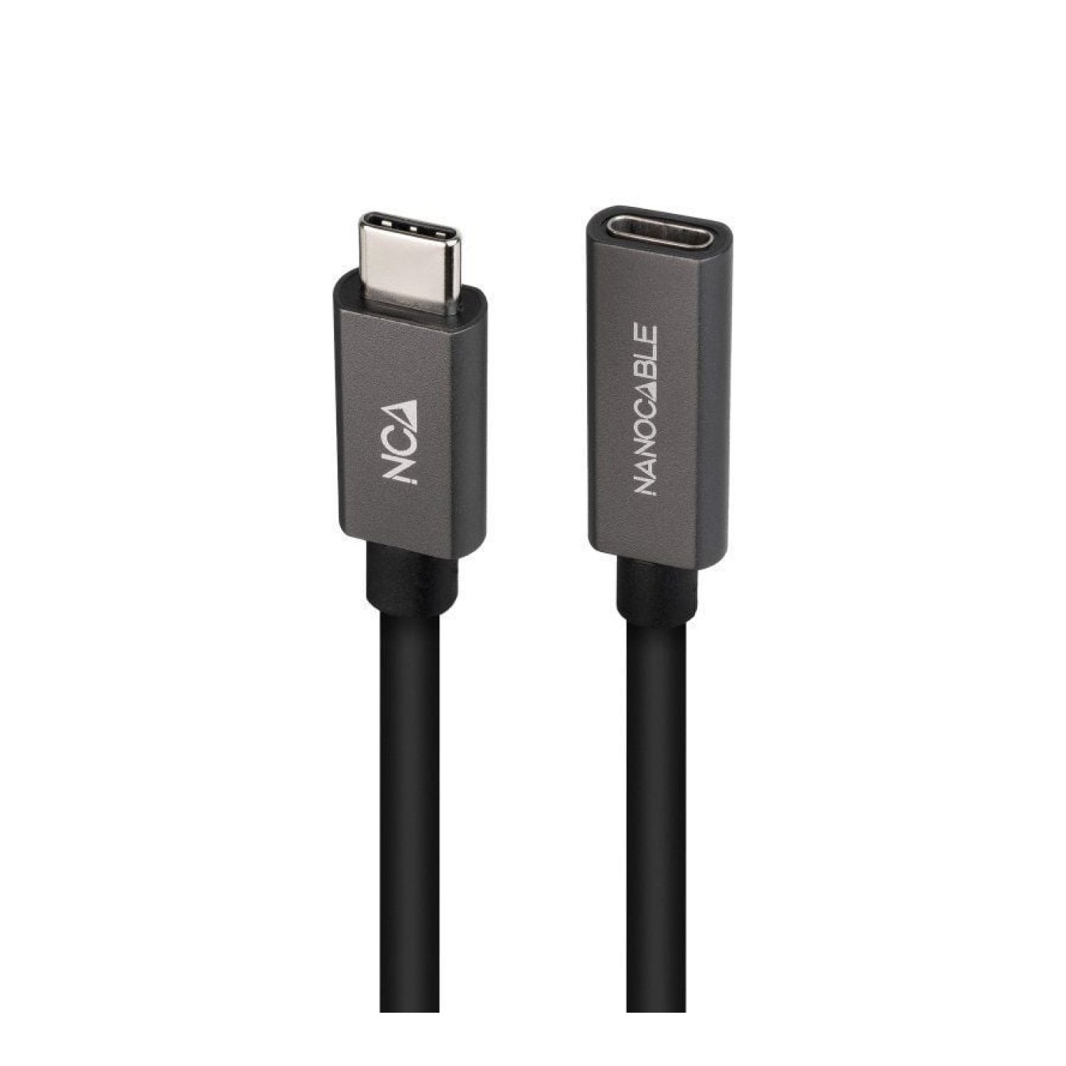 Nanocable · Alargador USB 3.2 · USB Tipo-C · 2 metros · Negro