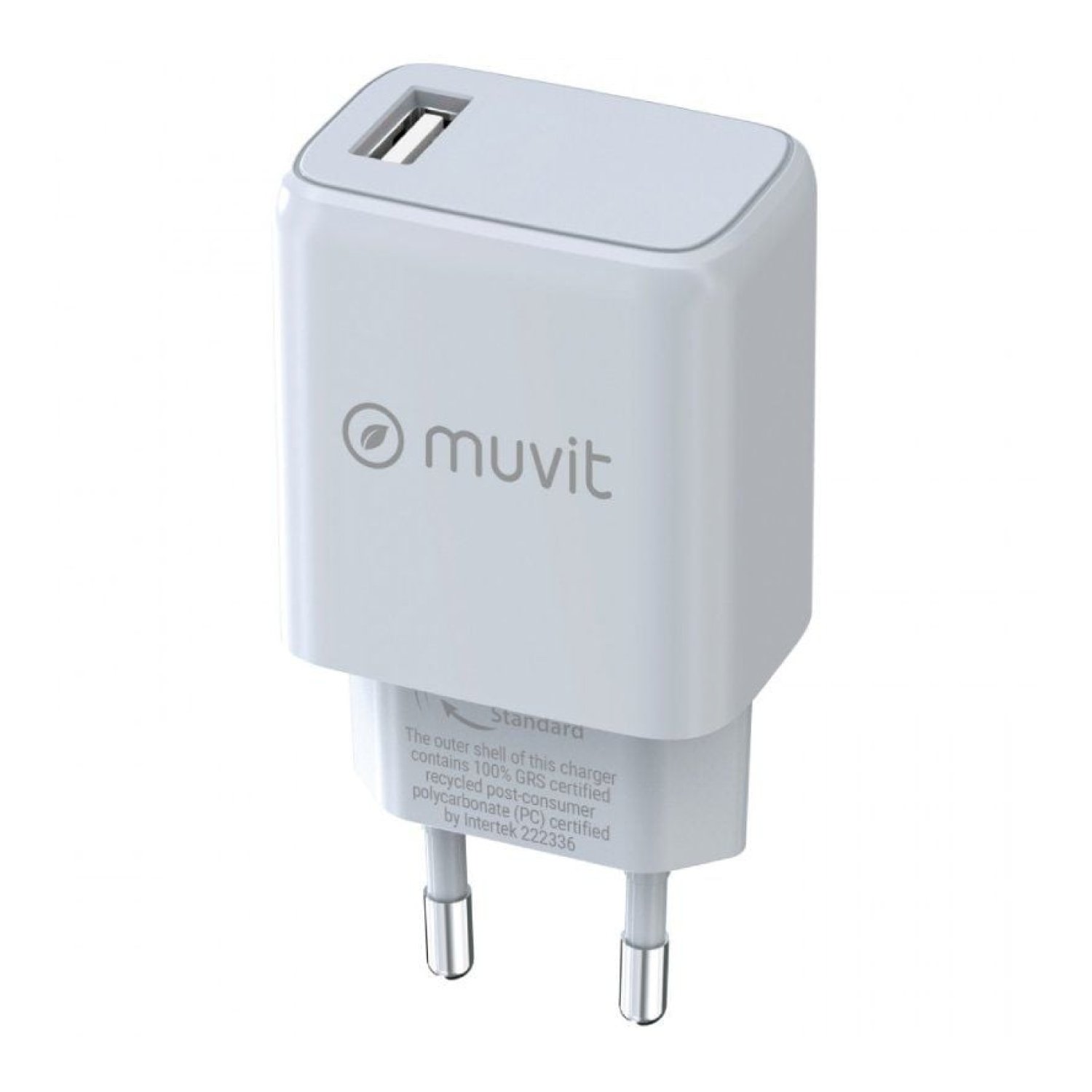 Muvit for Change · Cargador Pared USB · 15W