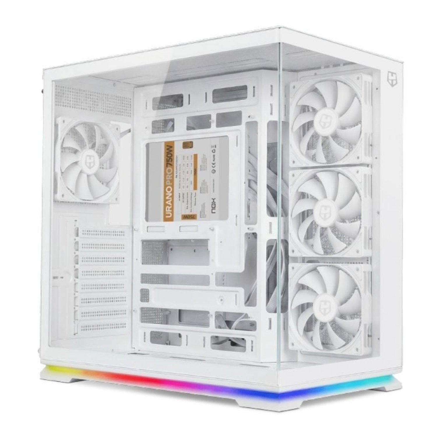 Nox Hummer Galaxy · Caja Gaming Semitorre ATX · Blanca