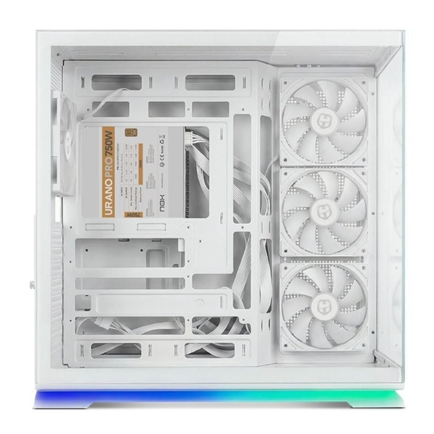 Nox Hummer Galaxy · Caja Gaming Semitorre ATX · Blanca