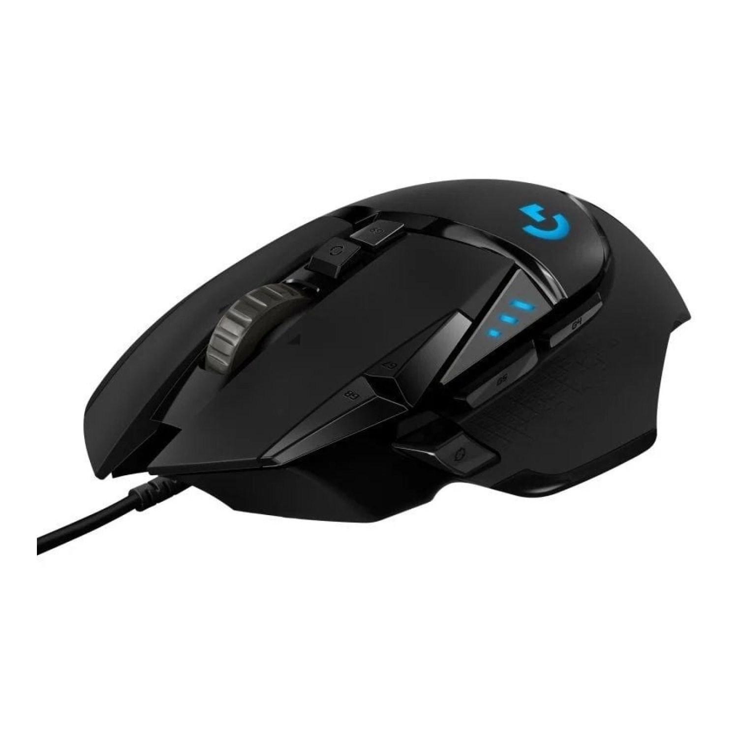 Logitech G502 Hero · Ratón Gaming · 25600 DPI · Negro