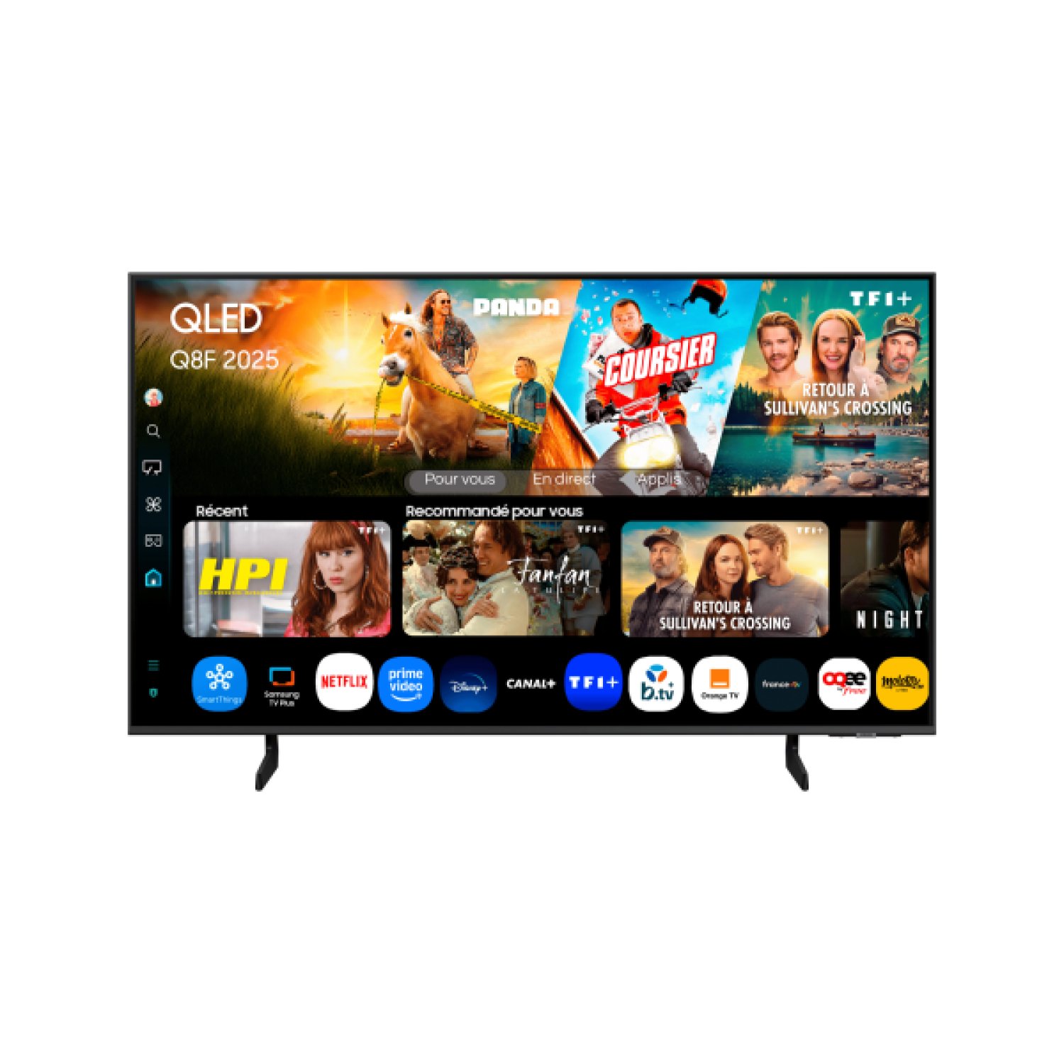 Samsung QLED Q8F · 65" · 4K Ultra HD · Smart TV · WiFi