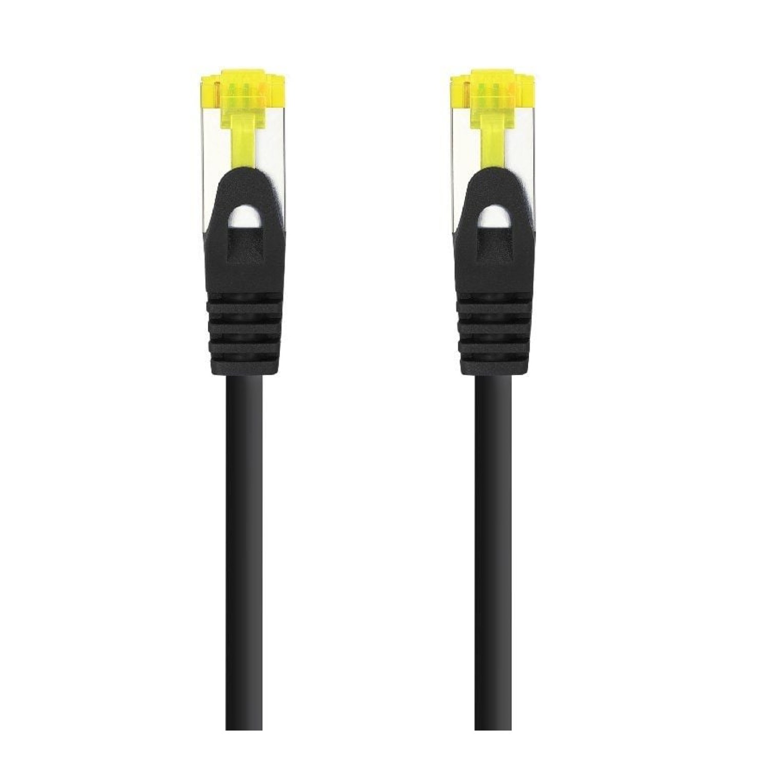 Nanocable · Cable RJ45 SFTP Cat.6A · 25cm · Negro · LSZH