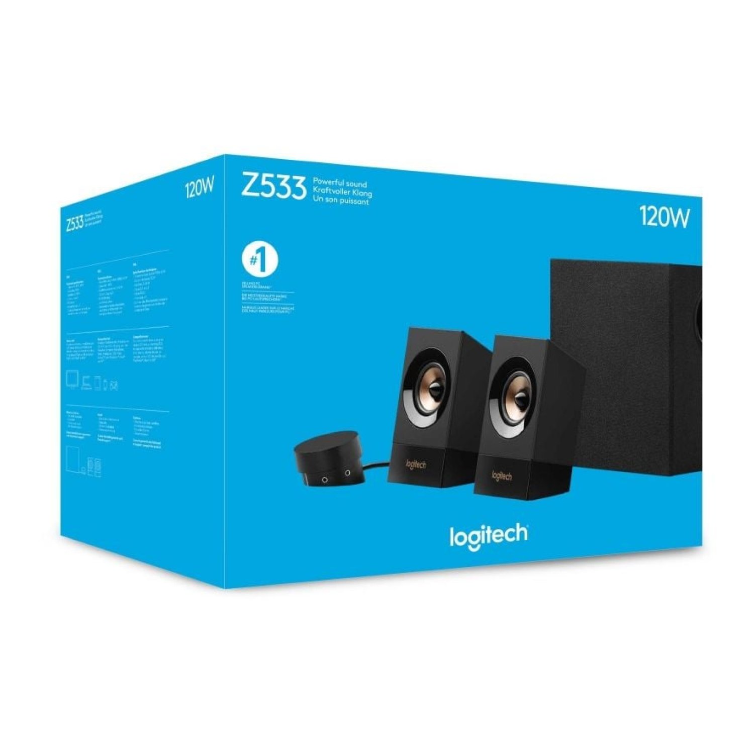 Logitech Z533 · Altavoz 2.1 · 120W