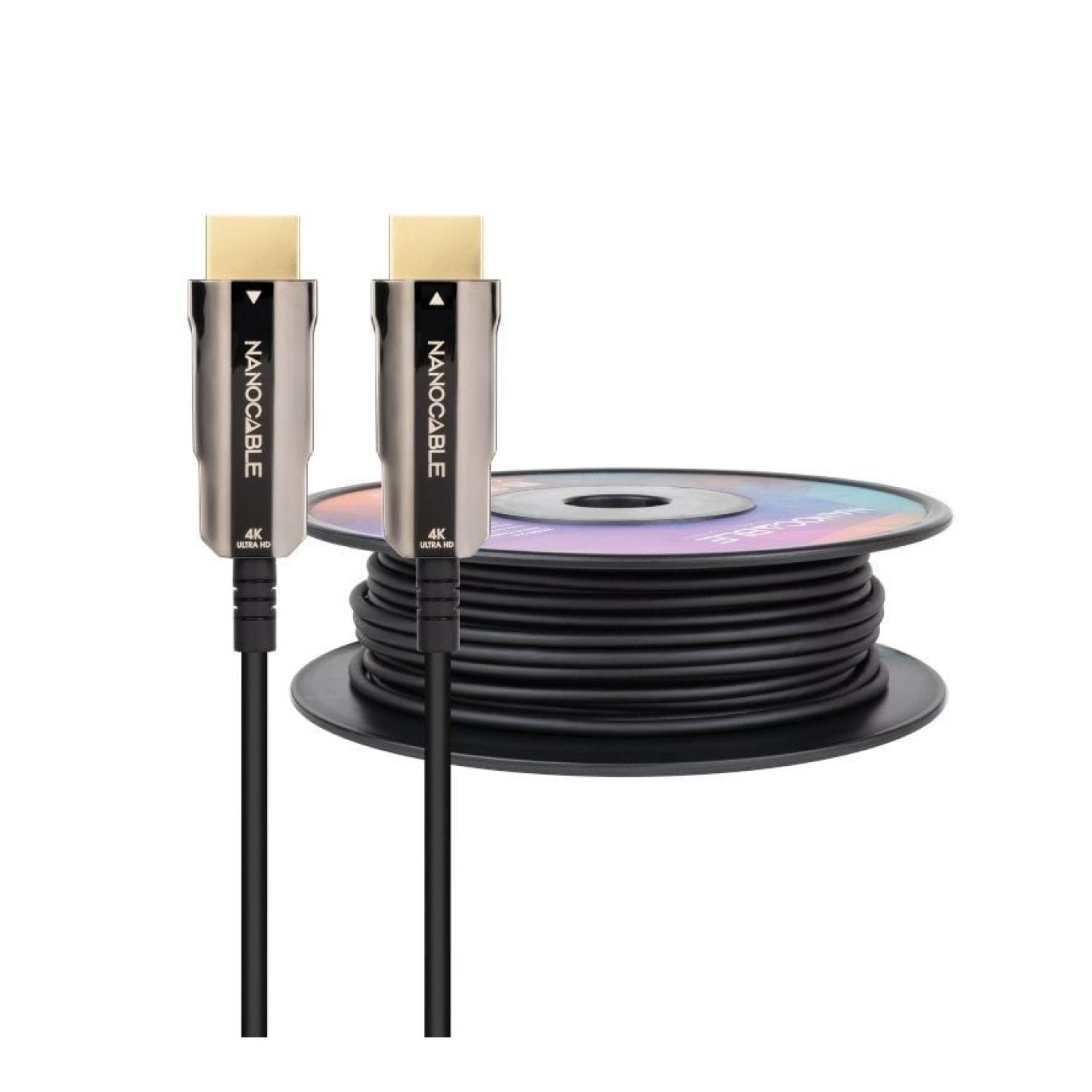 Nanocable · Cable HDMI 2.0 AOC · 30m · 4K · Negro