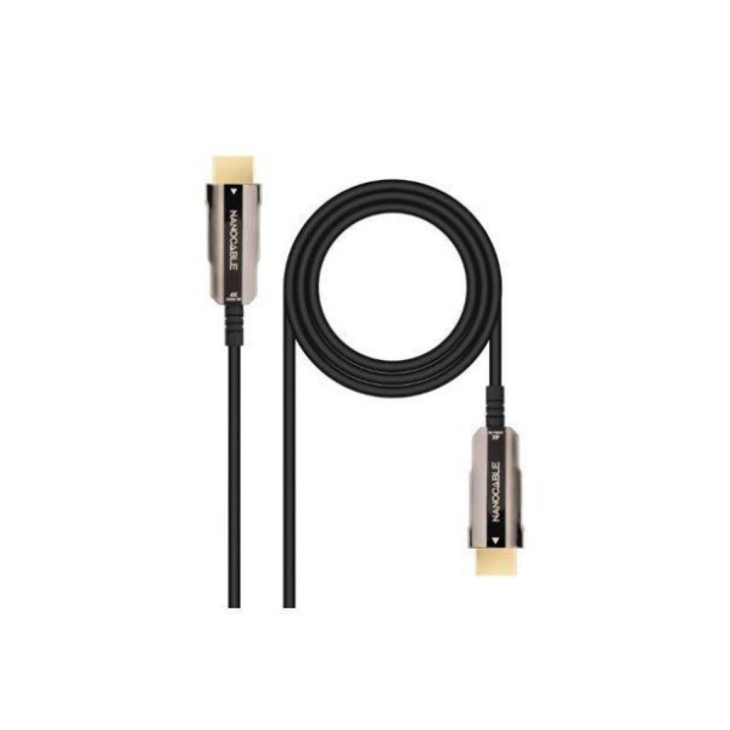 Nanocable · Cable HDMI 2.0 AOC · 30m · 4K · Negro