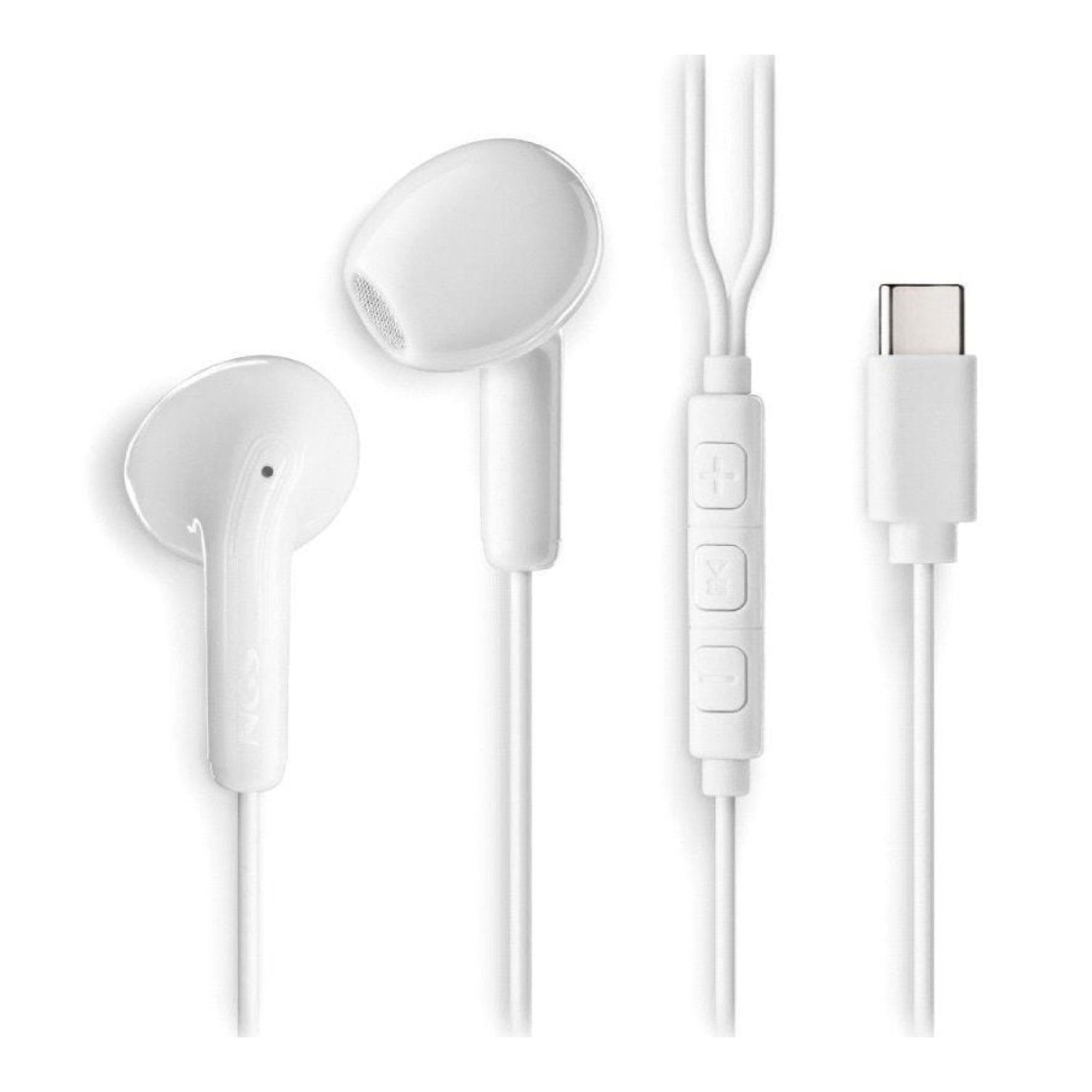 NGS Cross Glide · Auriculares Intrauditivos · Micrófono · USB Tipo-C · Blancos