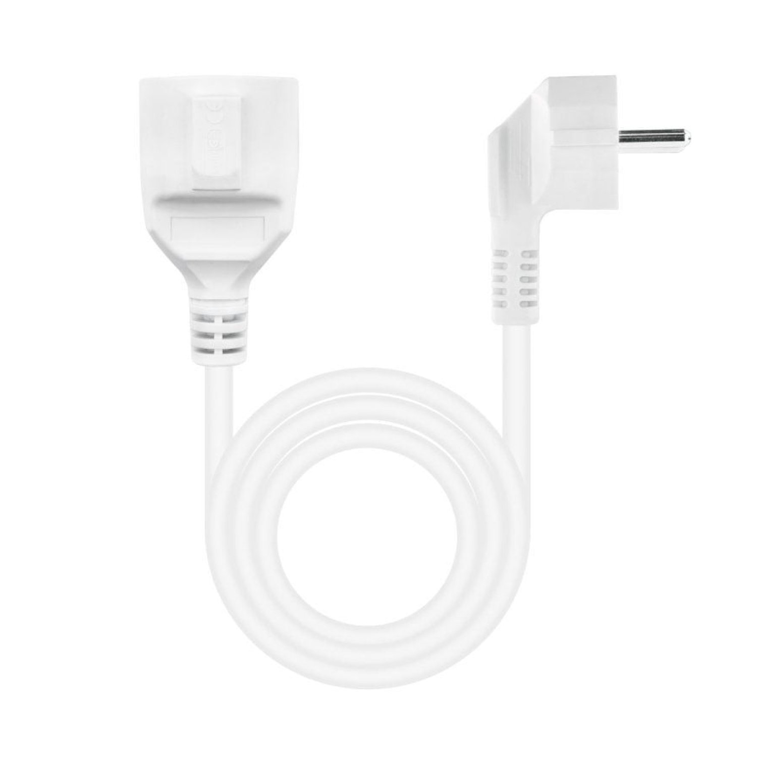 Nanocable · Alargador Schuko · 3m · Blanco