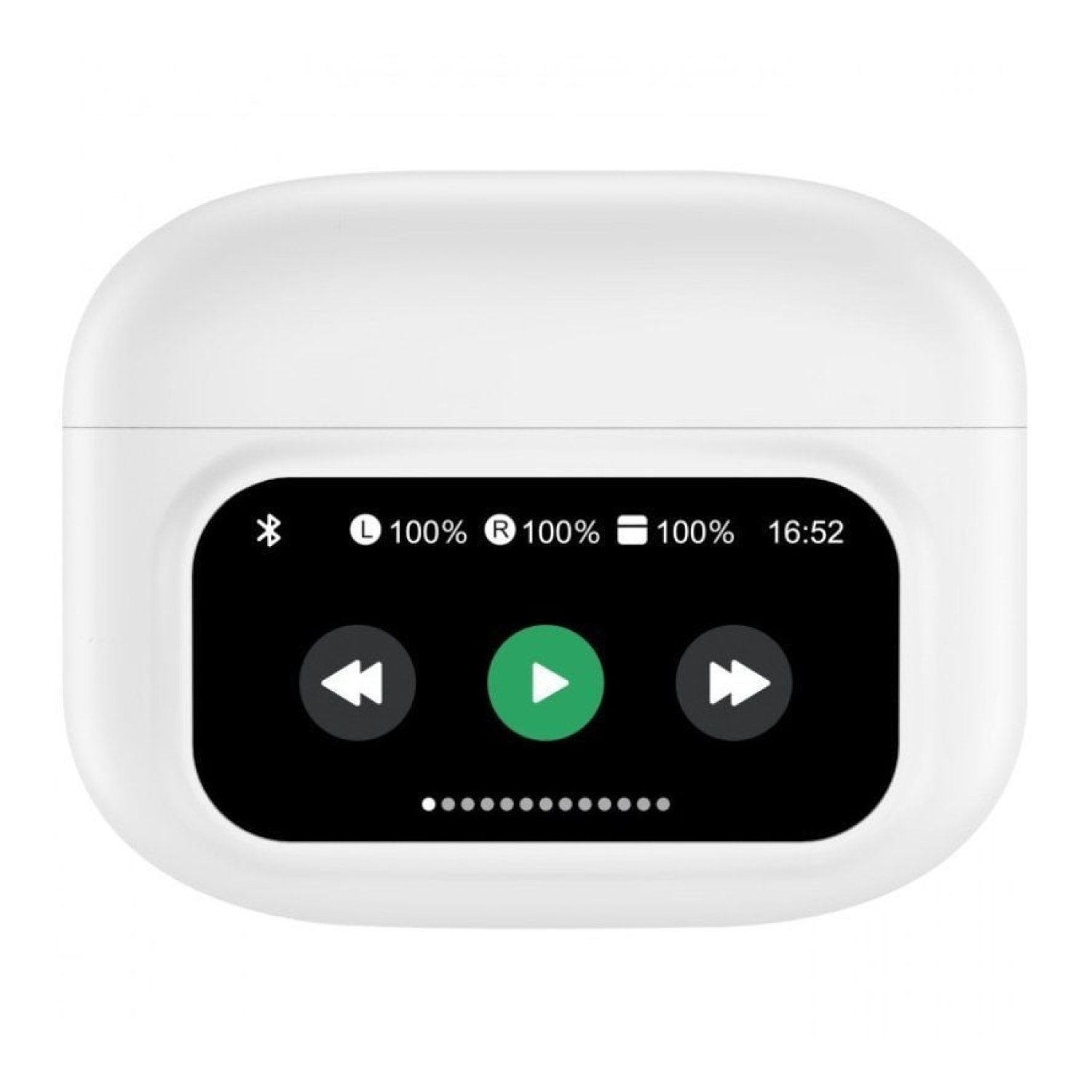Muvit For Change · Auriculares Bluetooth True Wireless · Autonomía 6h · Estuche Carga · Blancos