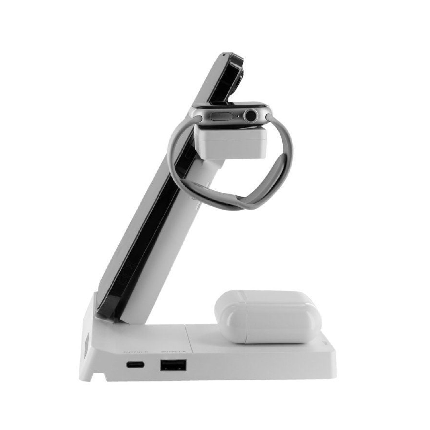 Muvit Cargador Inalámbrico · 20W · 1x USB-C · 1x USB