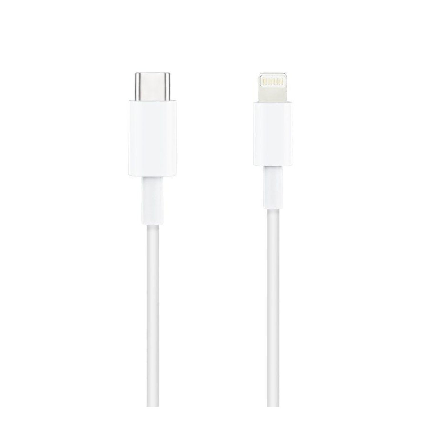 Nanocable · Cable USB 2.0 Tipo-C a Lightning · 1m · Blanco