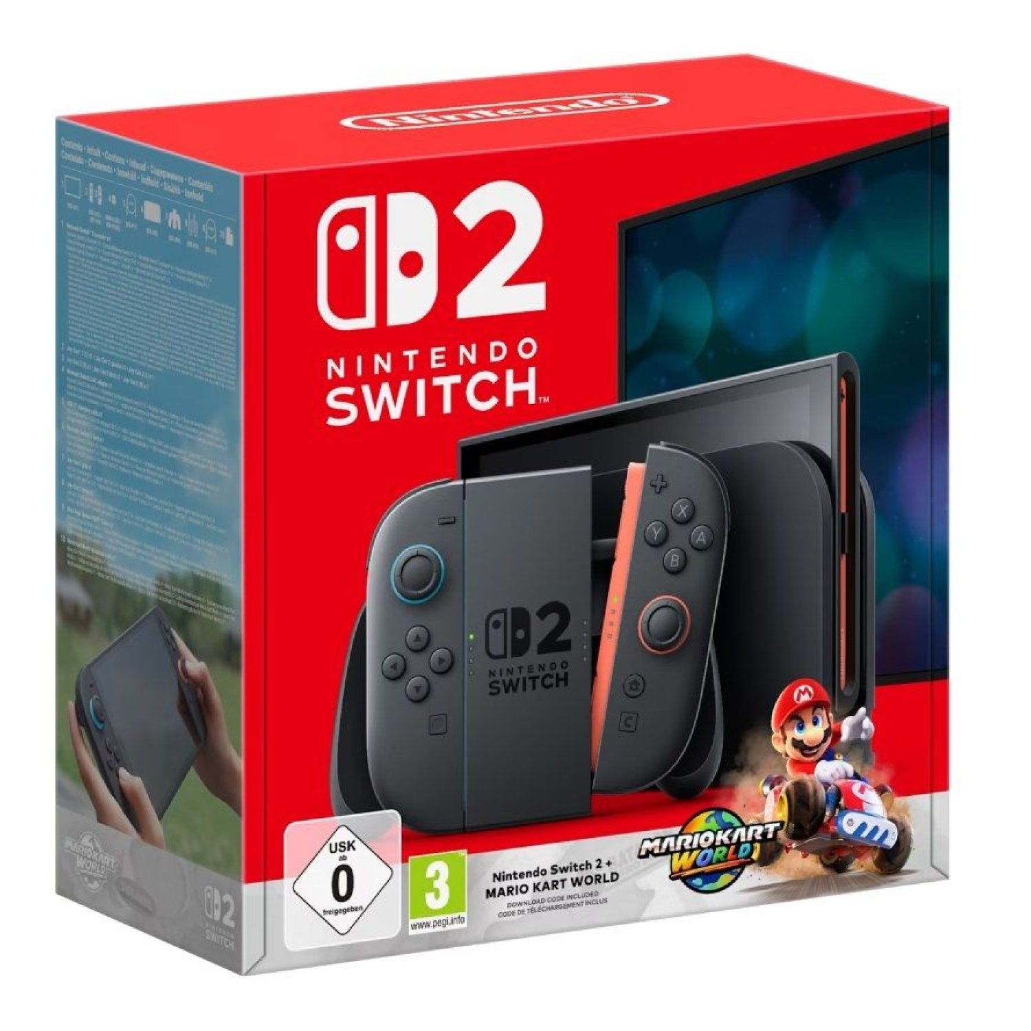 Nintendo Switch 2 · Consola Híbrida · Incluye Mario Kart World