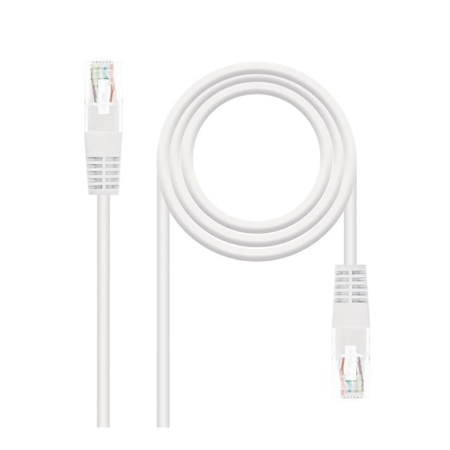 Nanocable Cable Red RJ45 UTP Cat.6 · 1m · Blanco