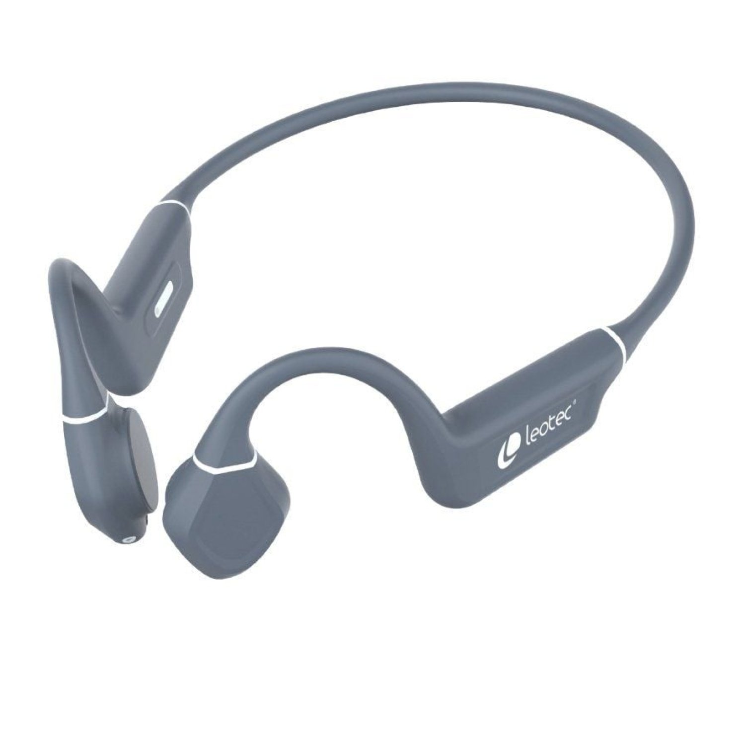 Leotec Osea Kuri · Auriculares Conducción Ósea · Bluetooth · Micrófono · Grises