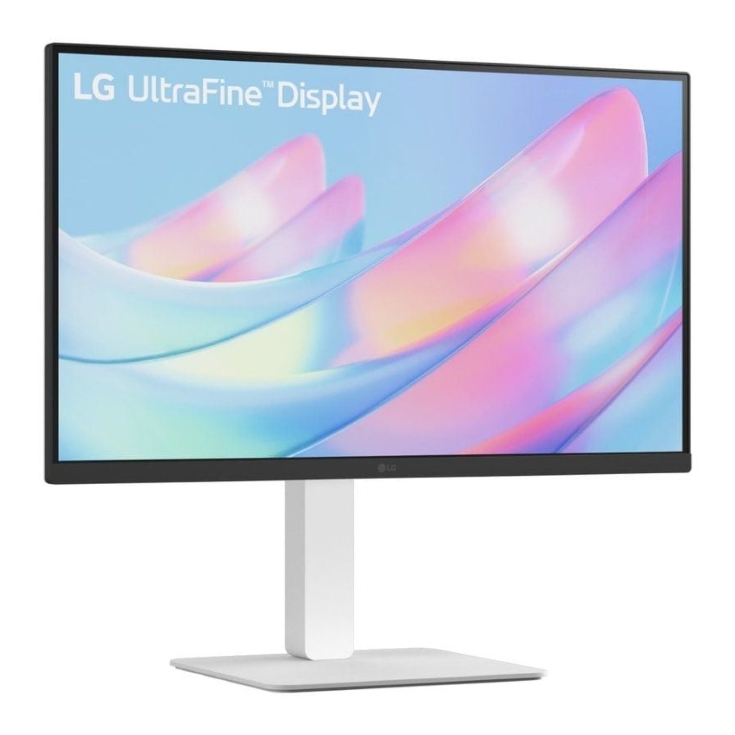 LG UltraFine 27US550-W · 27" 4K · Regulable en altura · Blanco