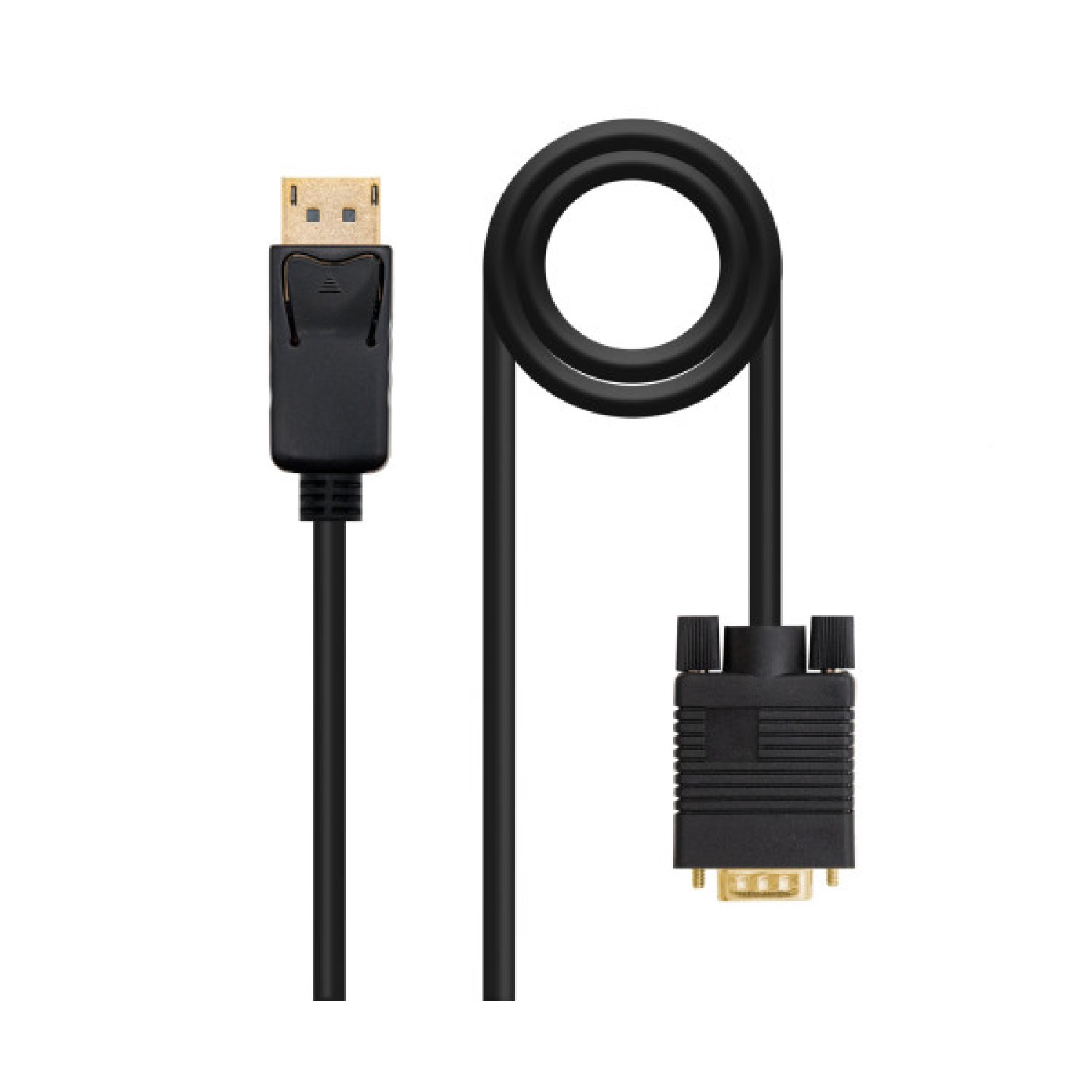 Nanocable · Cable DisplayPort a VGA · 1m · Negro