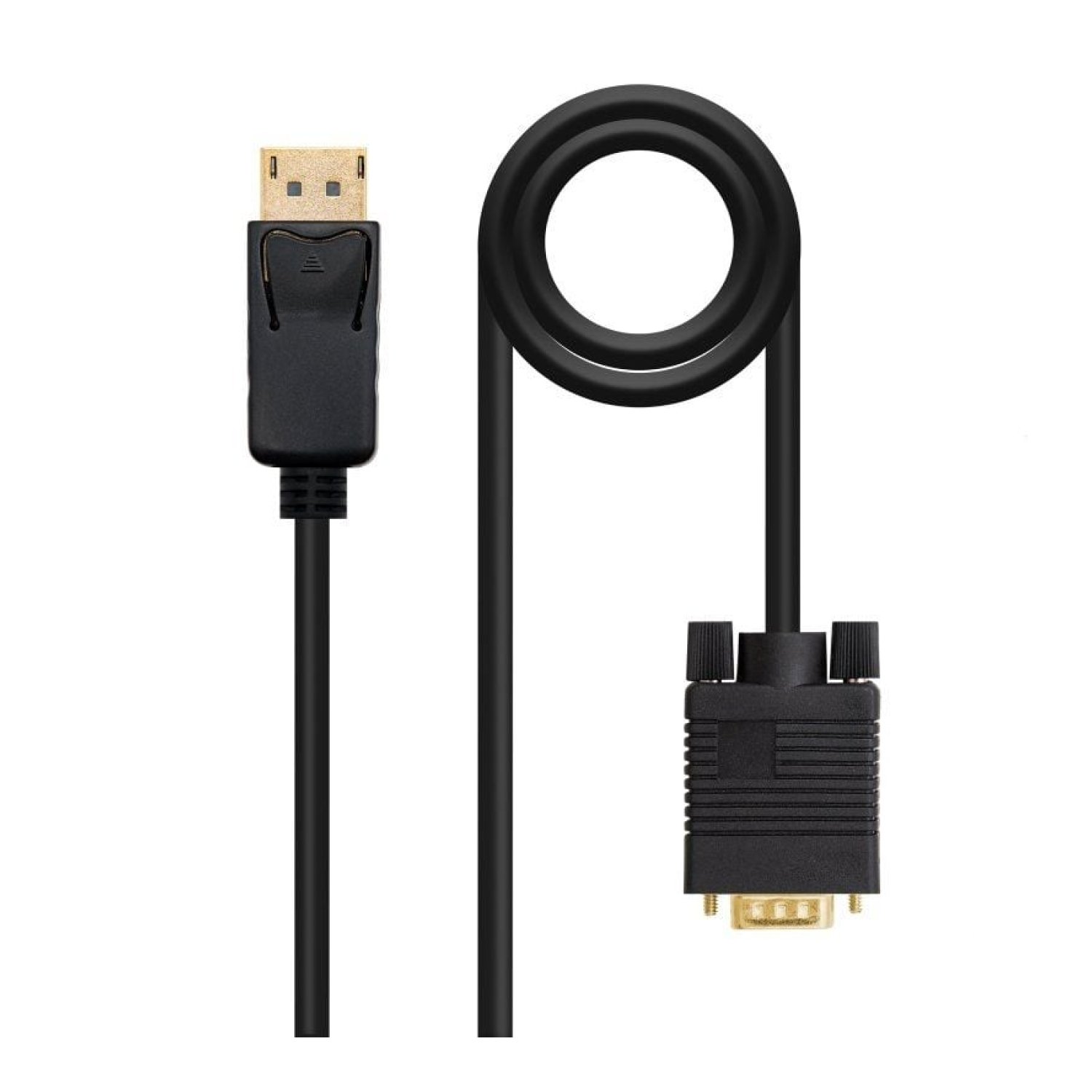 Nanocable · Cable DisplayPort a VGA · 1m · Negro