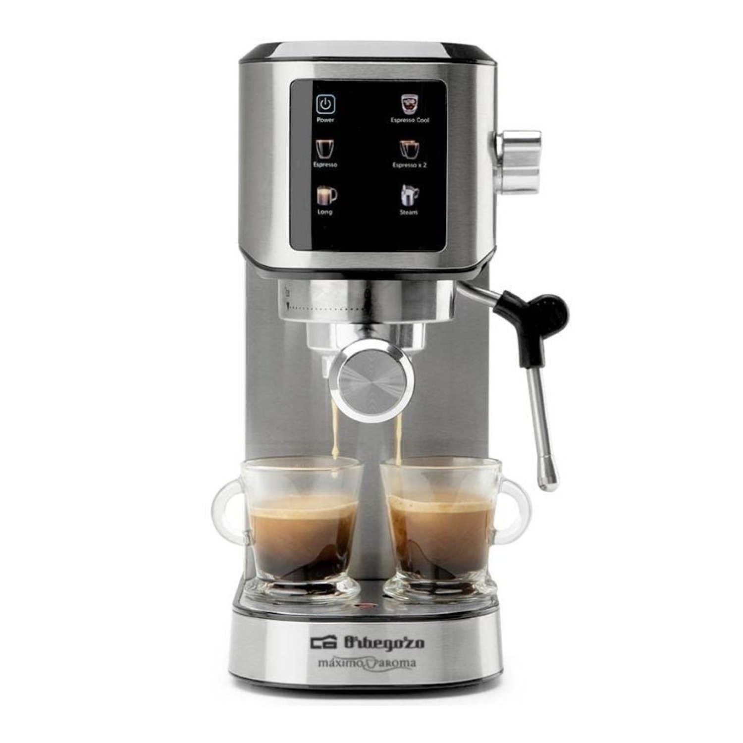 Orbegozo EX 7000 · Cafetera Espresso · 1350W · 20 Bares