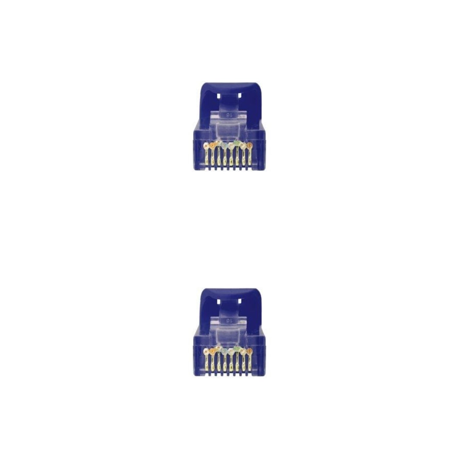 Nanocable · Cable RJ45 UTP Cat.6A · 25cm · LSZH · Azul