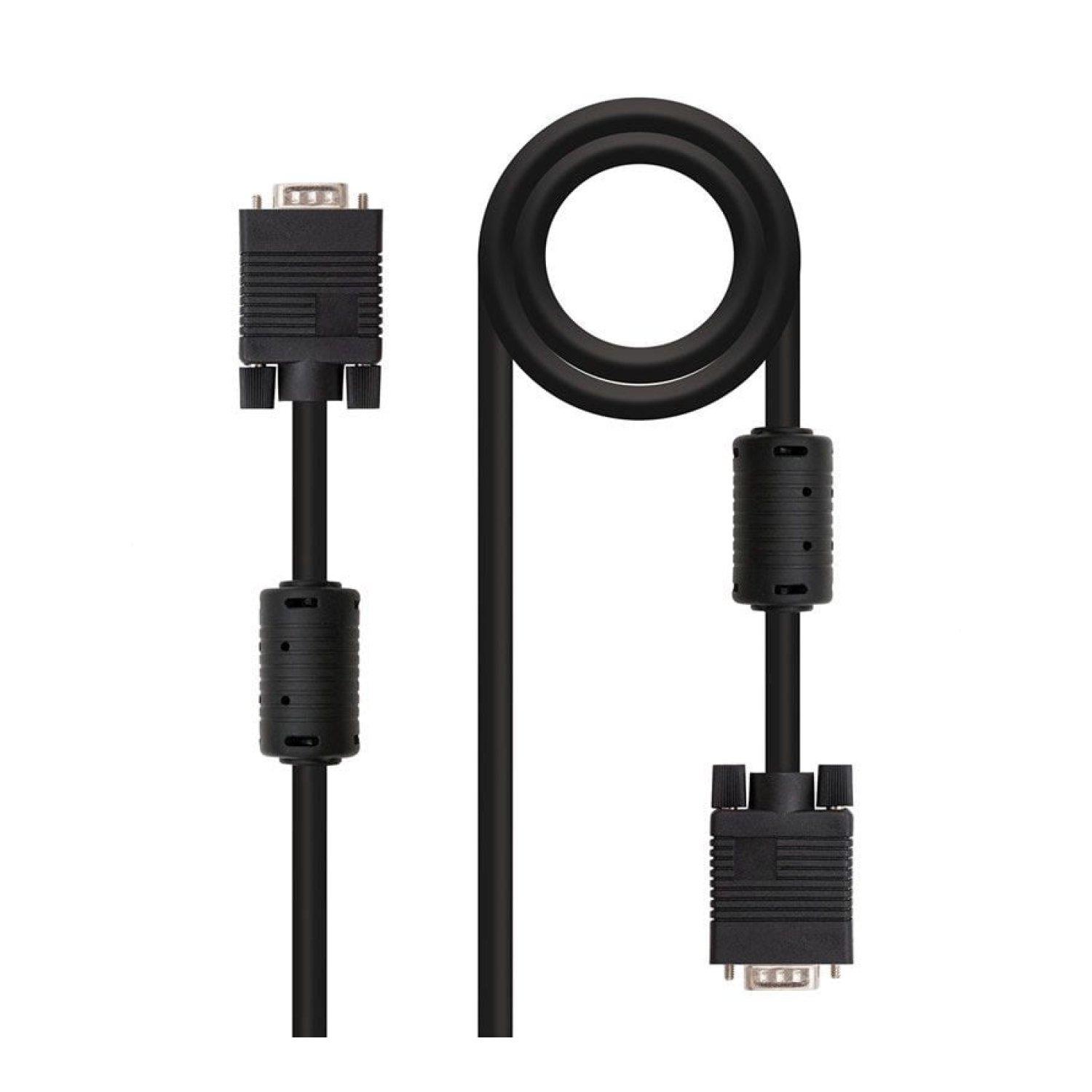 Nanocable · Cable VGA · Macho/Macho · 3m · Negro