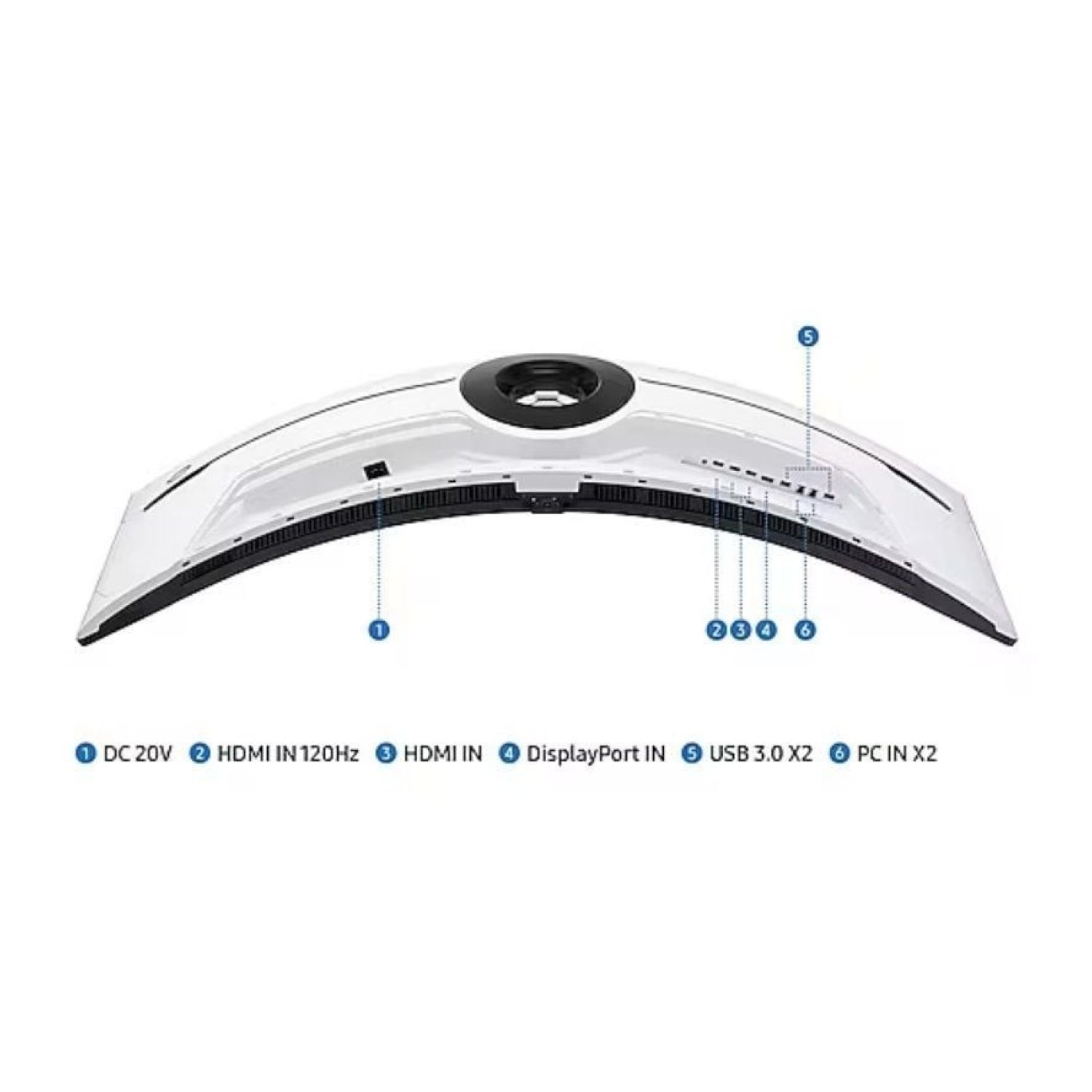 Samsung Odyssey Neo G9 · 57" Ultrapanorámico Curvo · Dual UHD · 240Hz · 1ms · VA · Regulable
