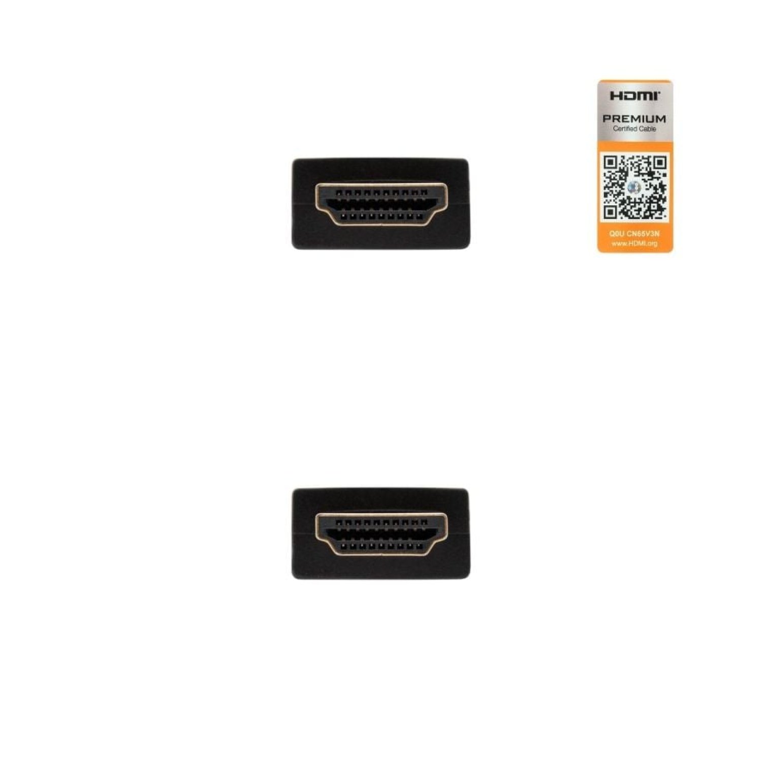 Nanocable · HDMI 2.0 4K · 2m · Macho a Macho · Certificado · Negro